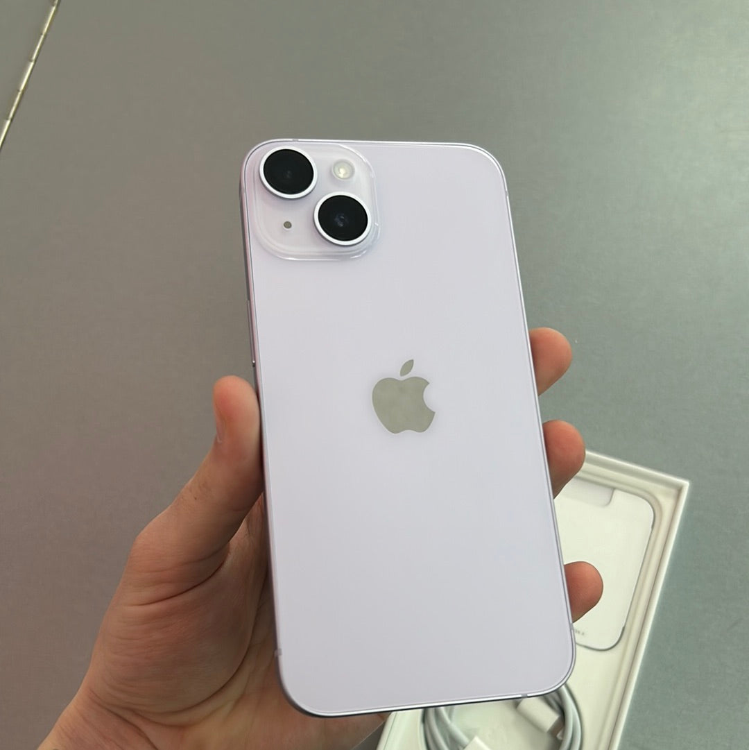 Apple iPhone 14 Purple 128GB - Apple Warranty & 100% Battery Health