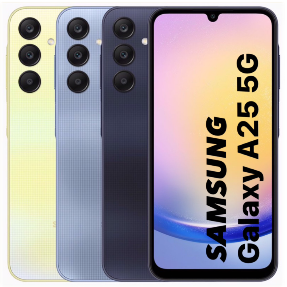Samsung Galaxy A25 5G 128GB Brand New Sealed Black, Blue & Yellow