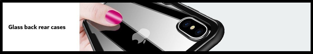 Glass Back iPhone Cases
