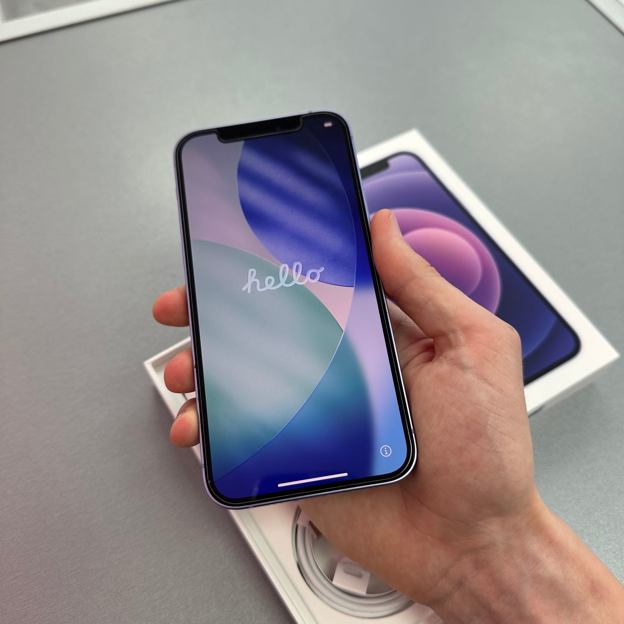 Apple iPhone 12 64GB Purple - 100% Battery Health