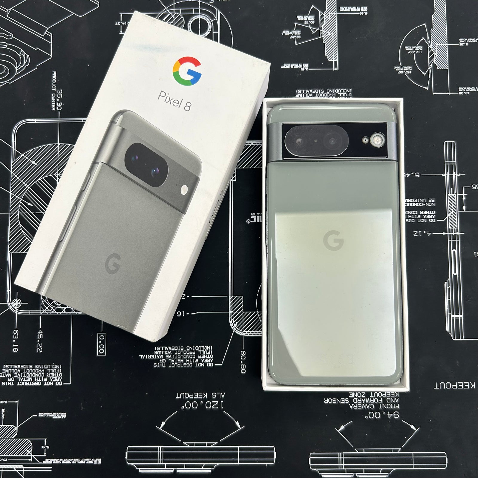 Google Pixel 8 Hazel edition - 128GB unlocked