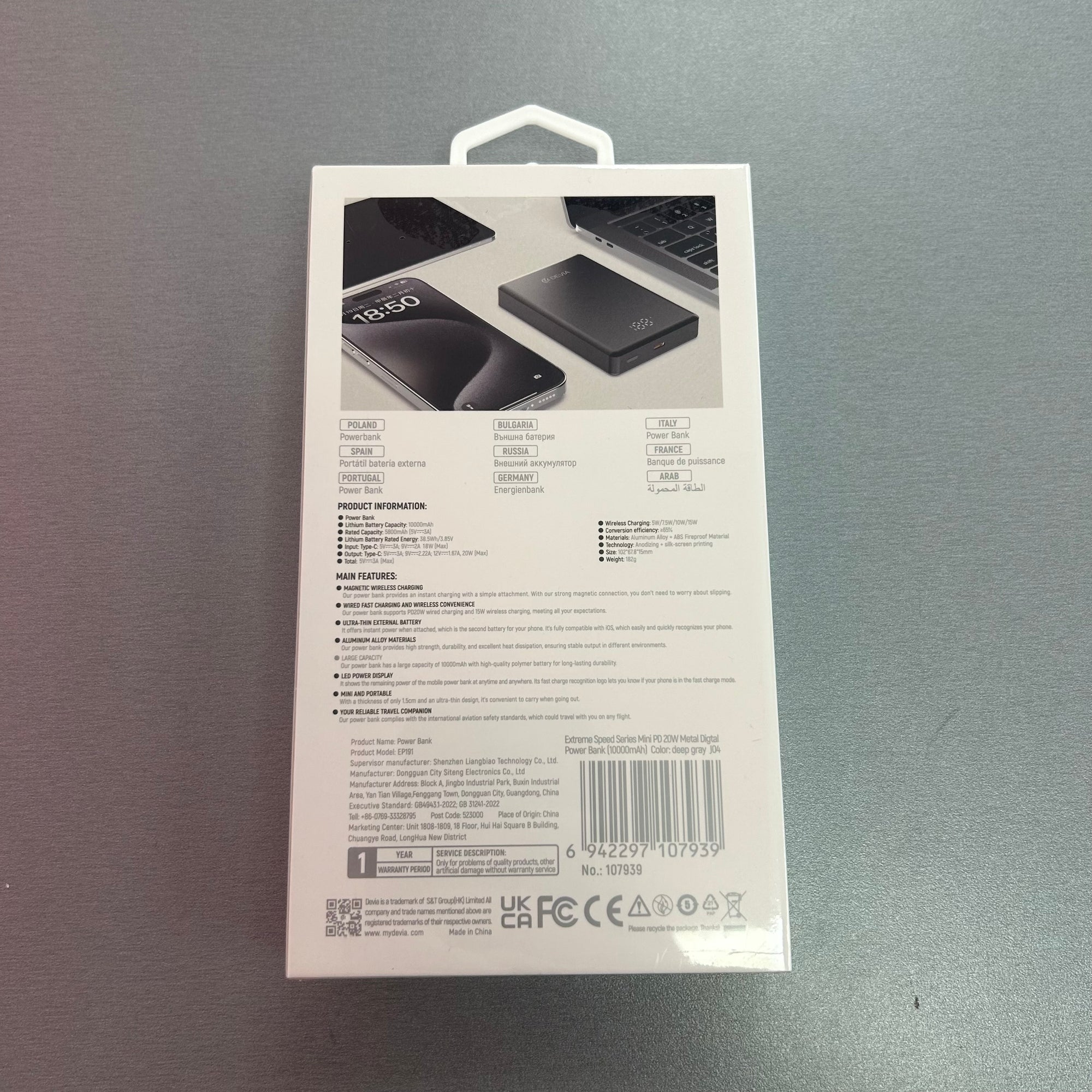 Joyroom Mini PD 20W Magnetic Power Bank - 10,000mAh MagSafe