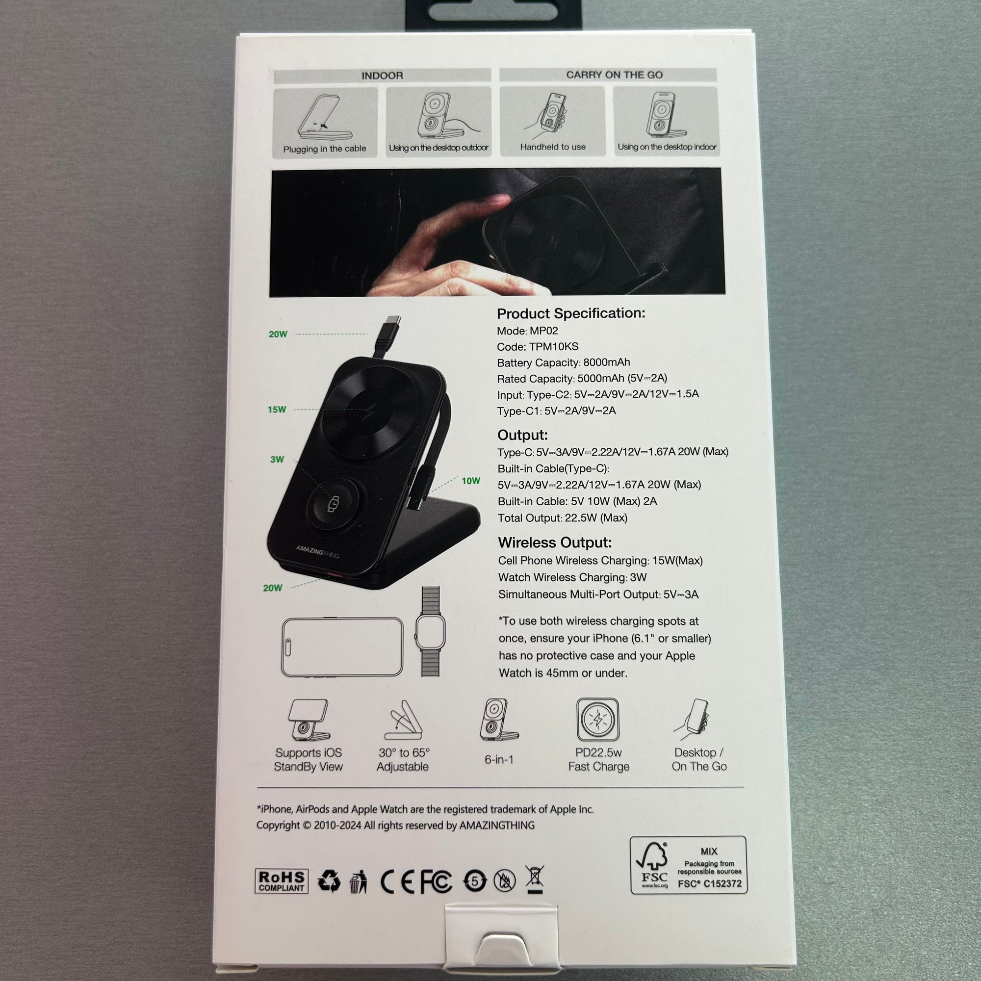 AmazingThing 8000mAH Multi-Way Power Hub