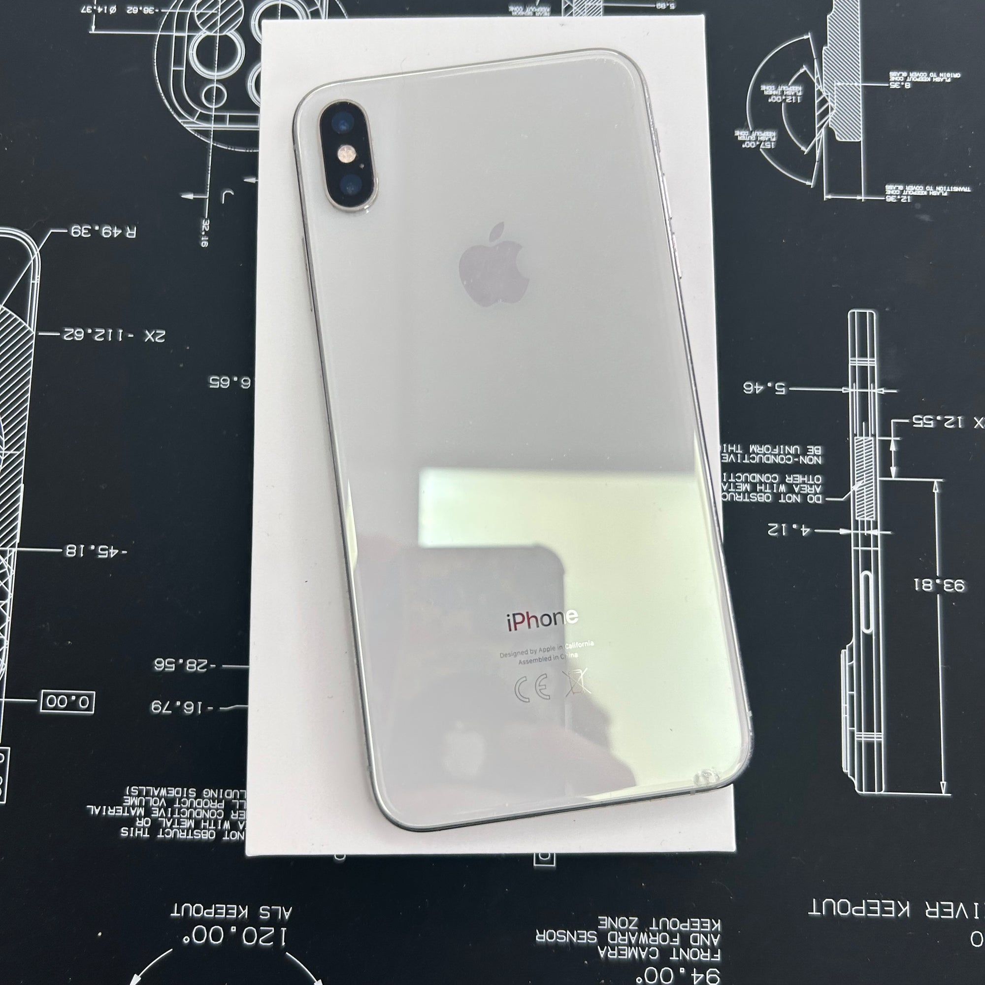 Apple iPhone XS Max White 256GB &amp; 100% Battery Health