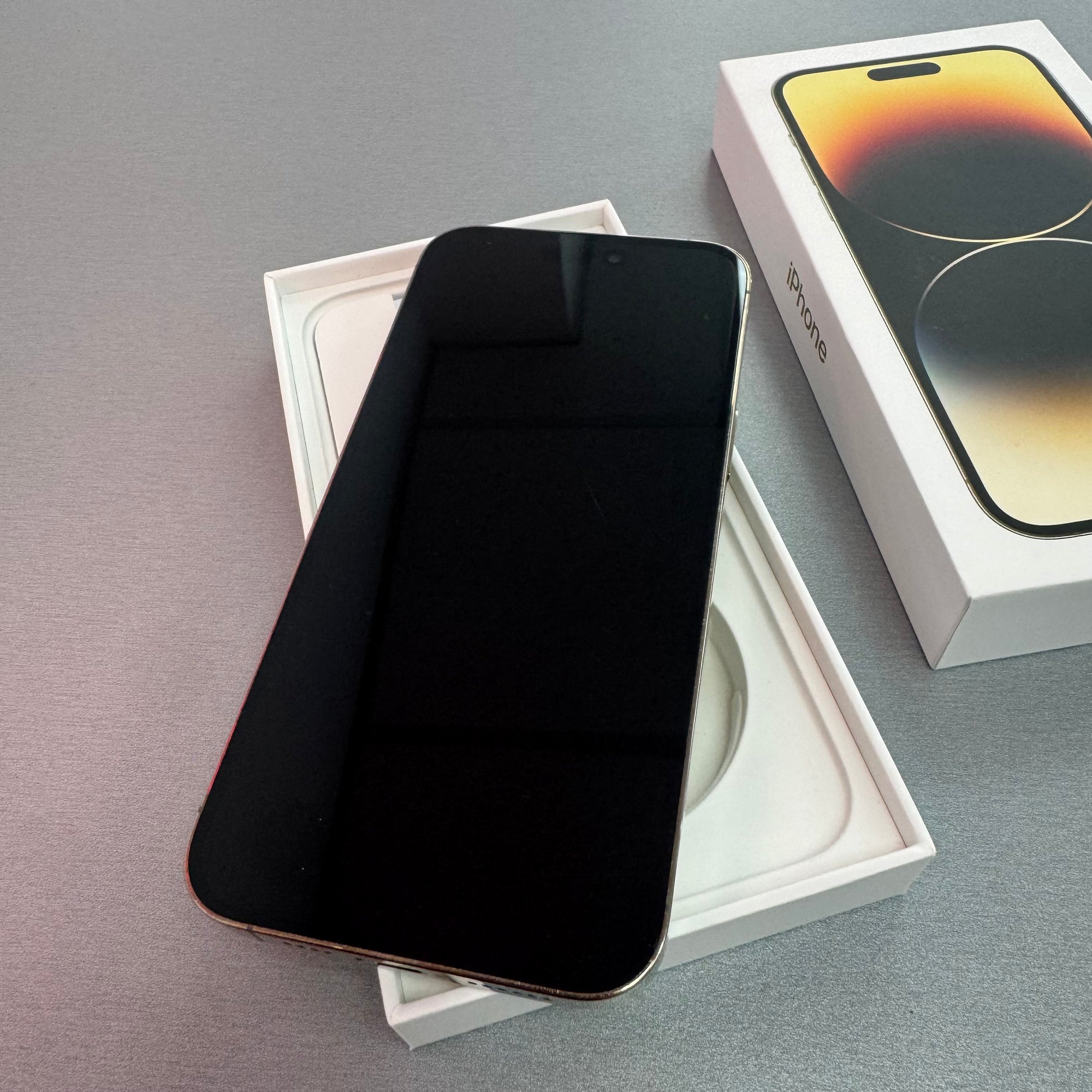 iPhone 14 Pro Max Gold 128GB - 100% Battery Health