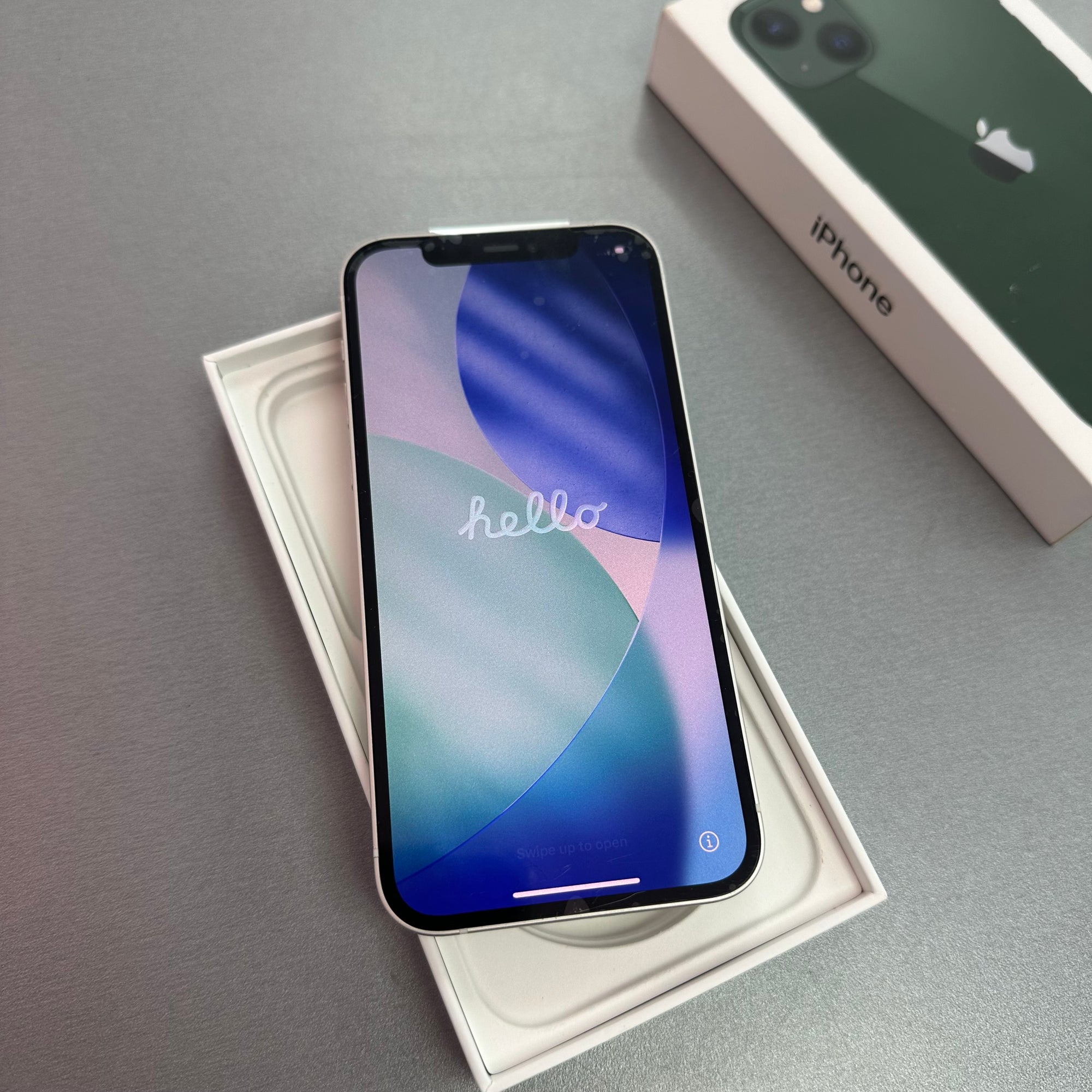 Apple iPhone 12 64GB White - No Face ID &amp; New Battery