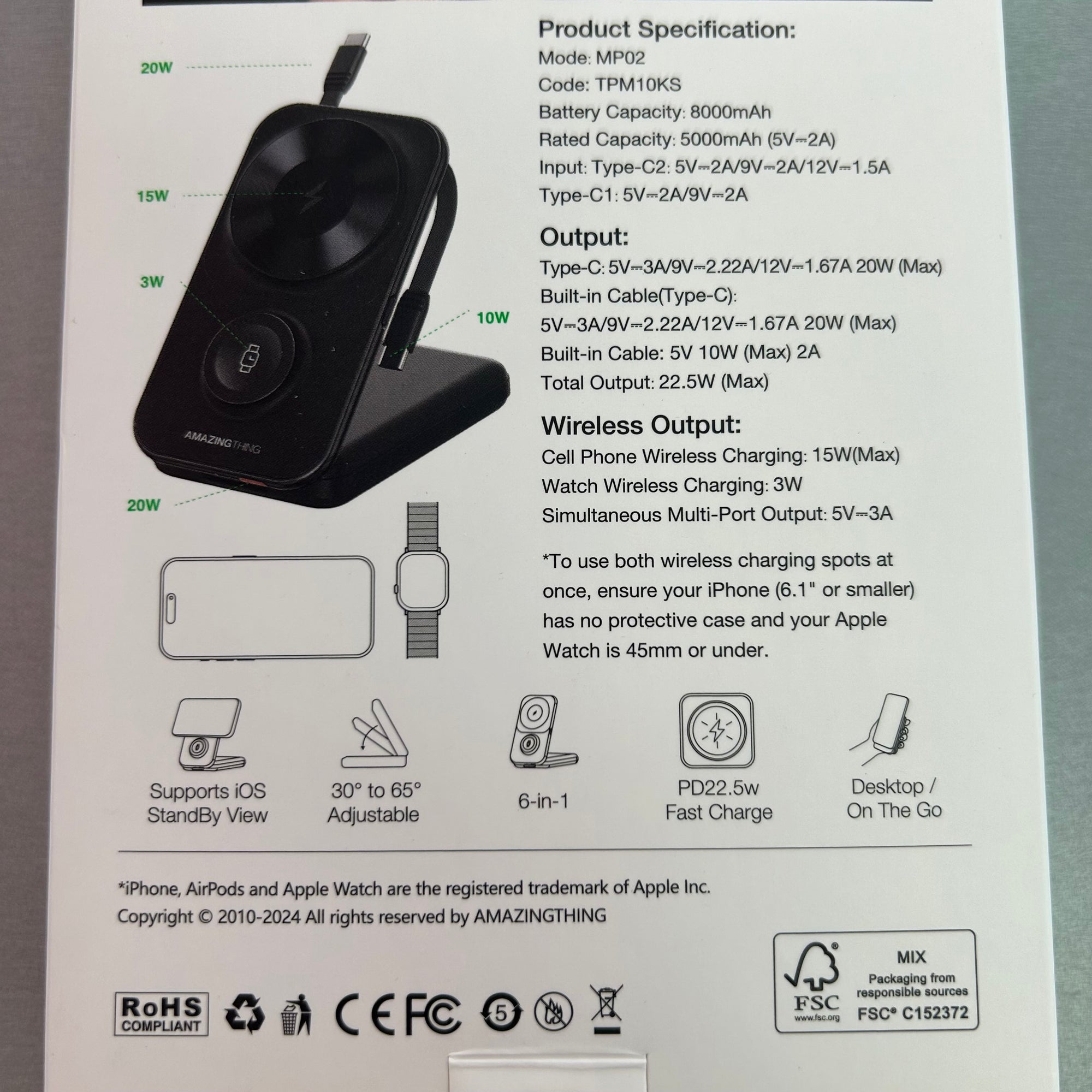 AmazingThing 8000mAH Multi-Way Power Hub