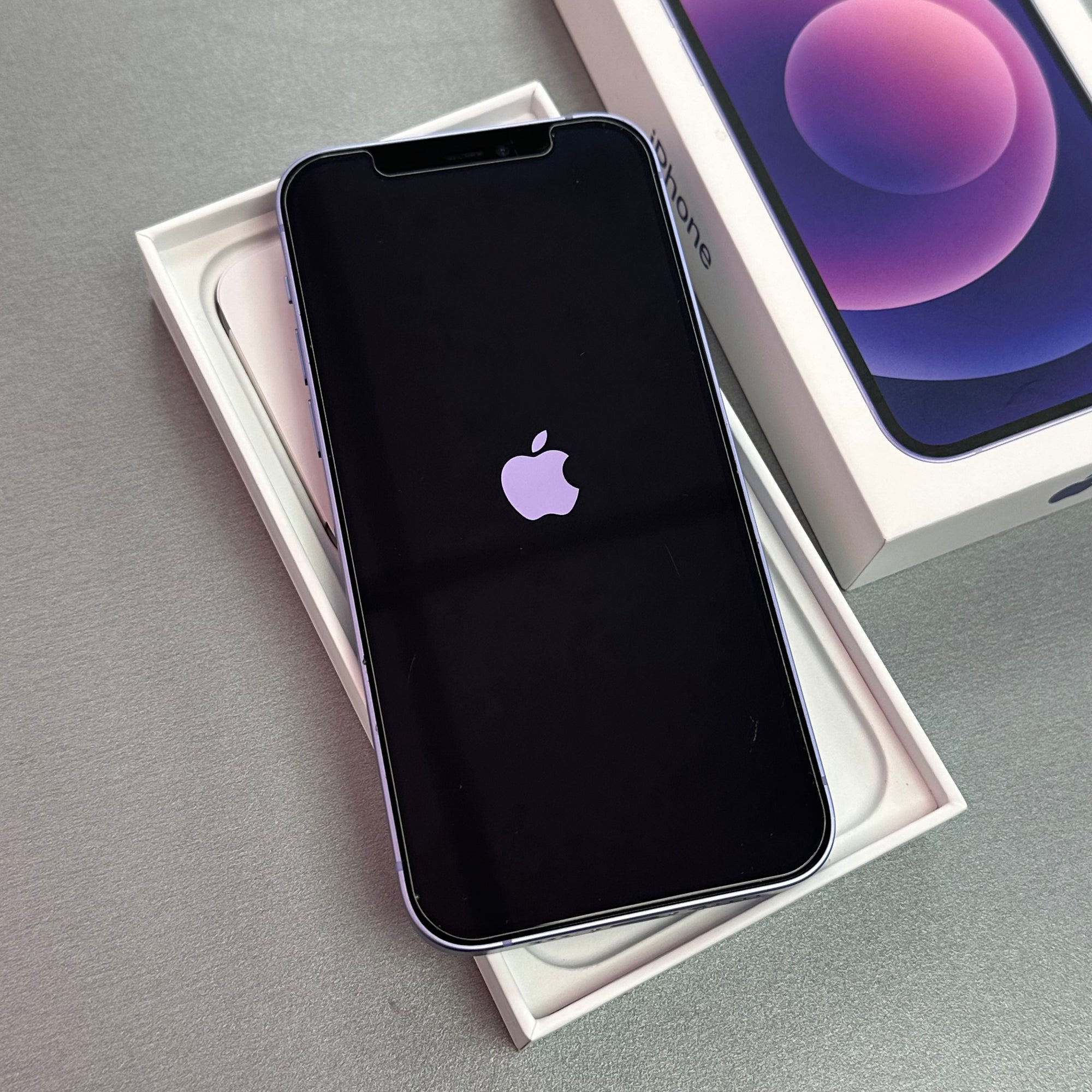 Apple iPhone 12 64GB Purple - 100% Battery Health