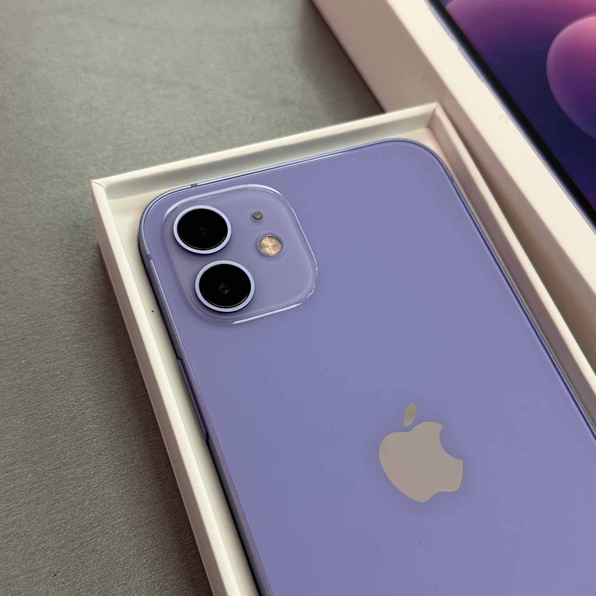 Apple iPhone 12 64GB Purple - 100% Battery Health