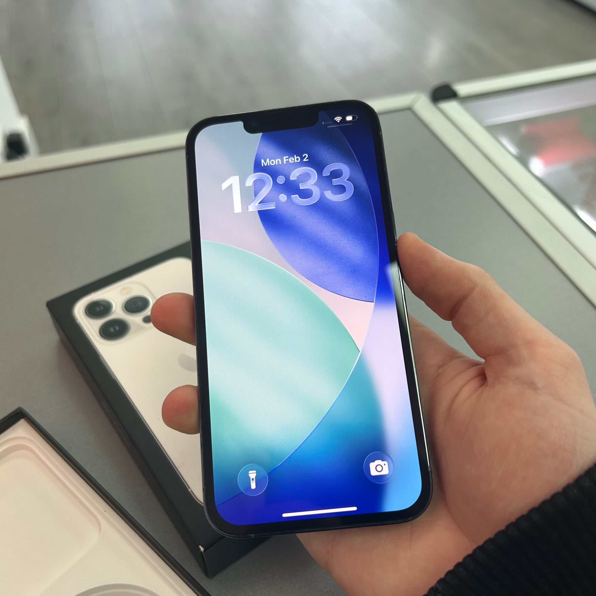 Apple iPhone 13 Pro 128GB Sierra Blue - 100% Battery Health