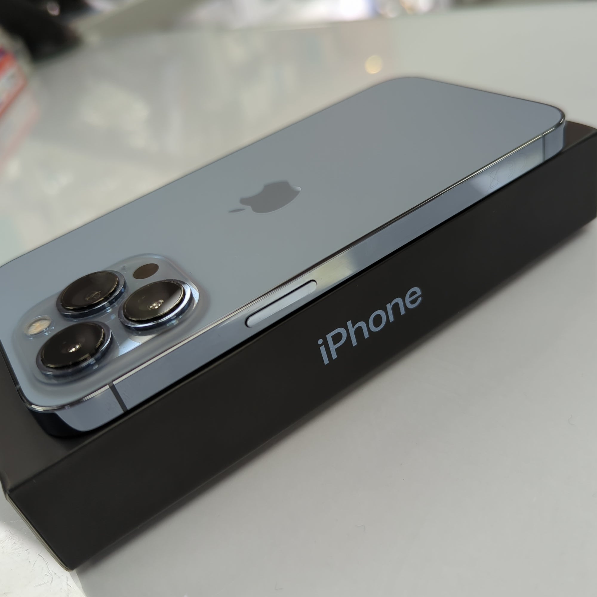 Apple iPhone 13 Pro 128GB Blue - 100% Battery Health time2talk swansea
