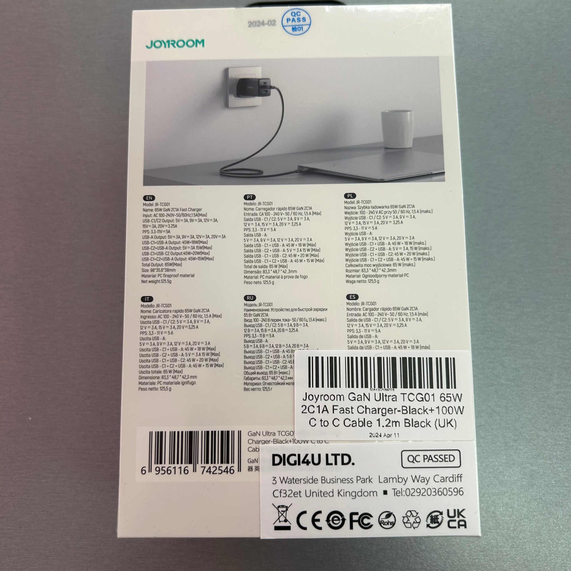 Joyroom 65W Ultra Fast Charging Kit