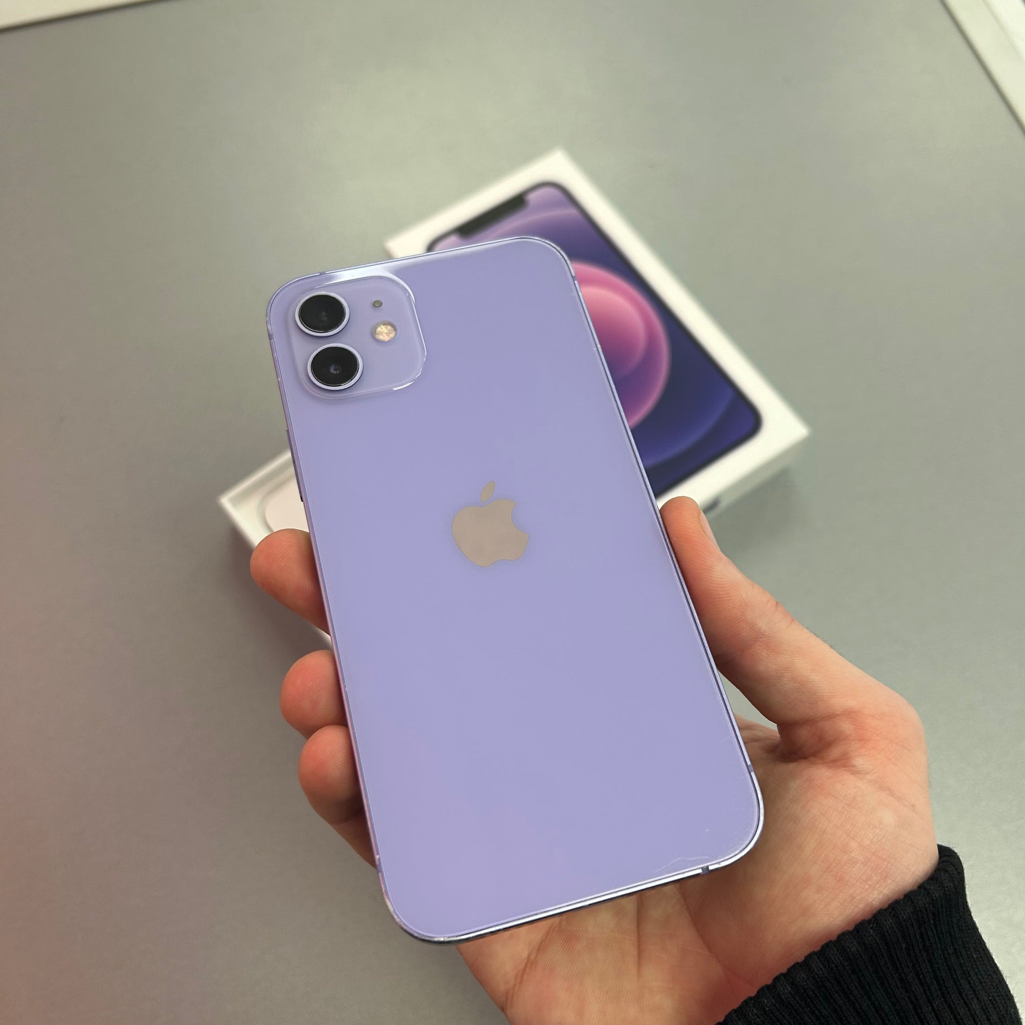 Apple iPhone 12 64GB Purple 100% Battery Health