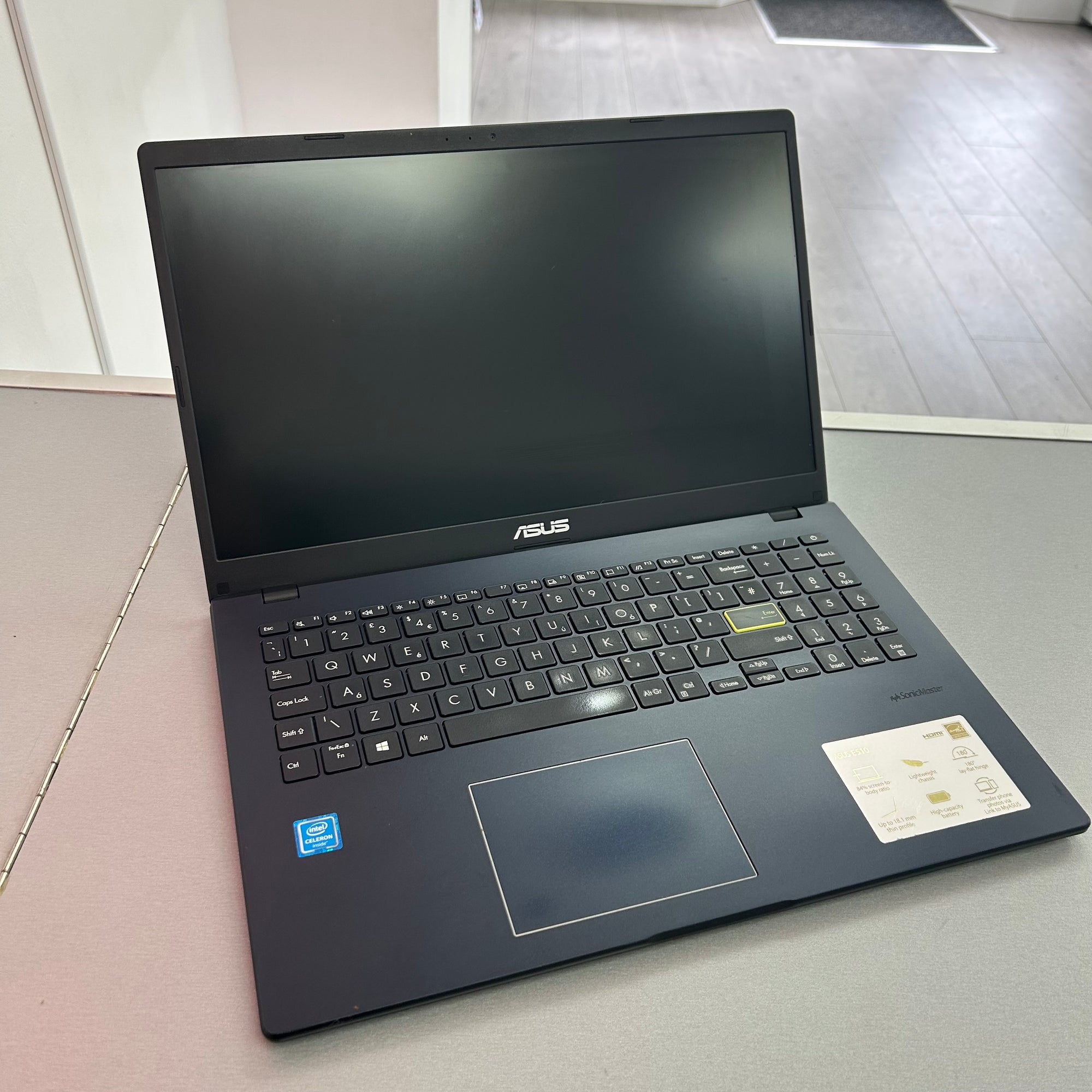 ASUS Blue Laptop E510 Windows 11 Reset and Serviced