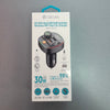 Devia 30W Dual USB Wireless MP3 Fast Car Charger (FM Car Kit)