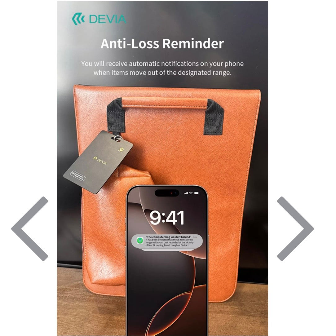 Devia Lite Tag - Card Sized - Anti Loss Tracking Device