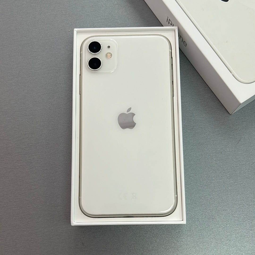 Apple iPhone 11 64GB White - 91% Battery Health