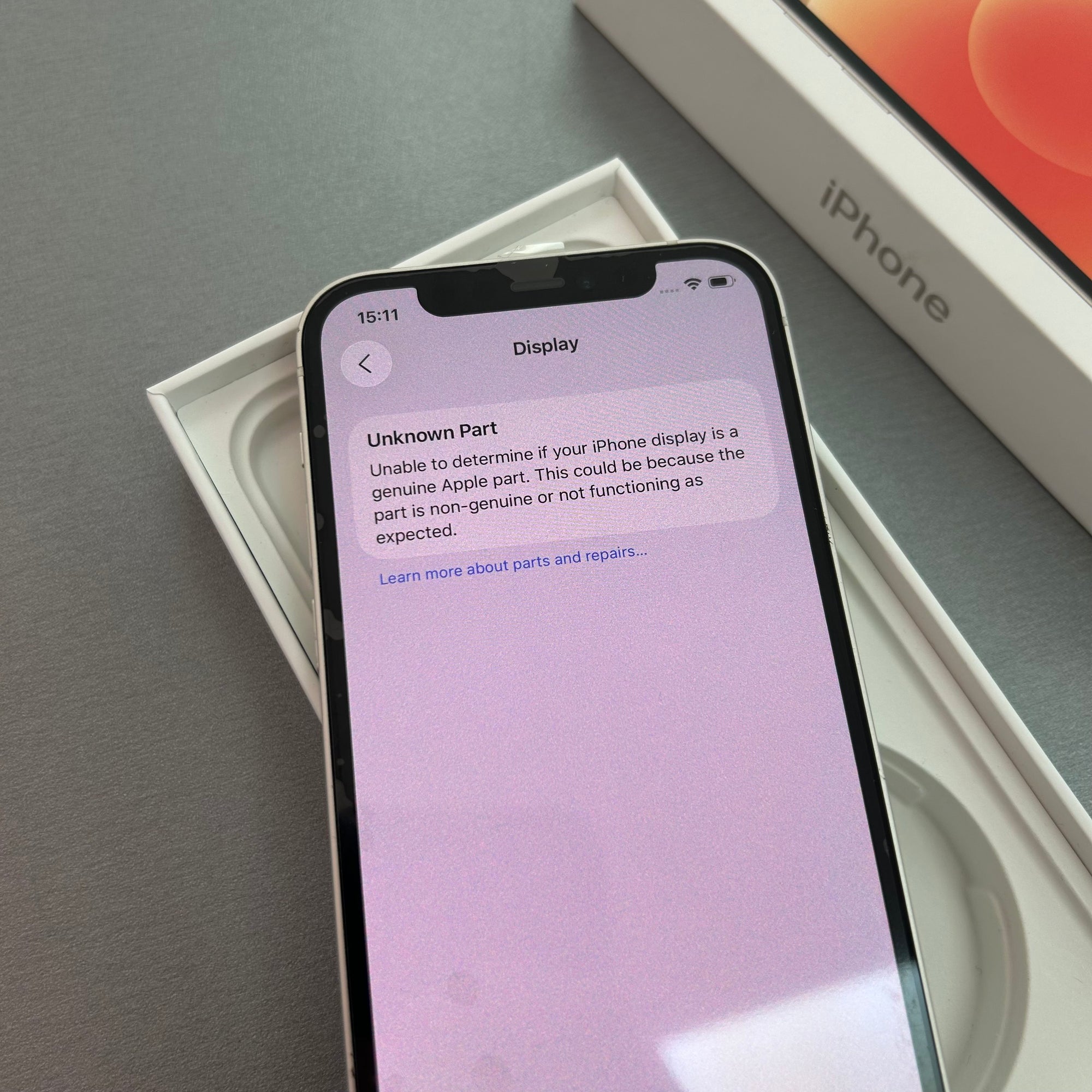 Apple iPhone 12 64GB White 100% Battery Health