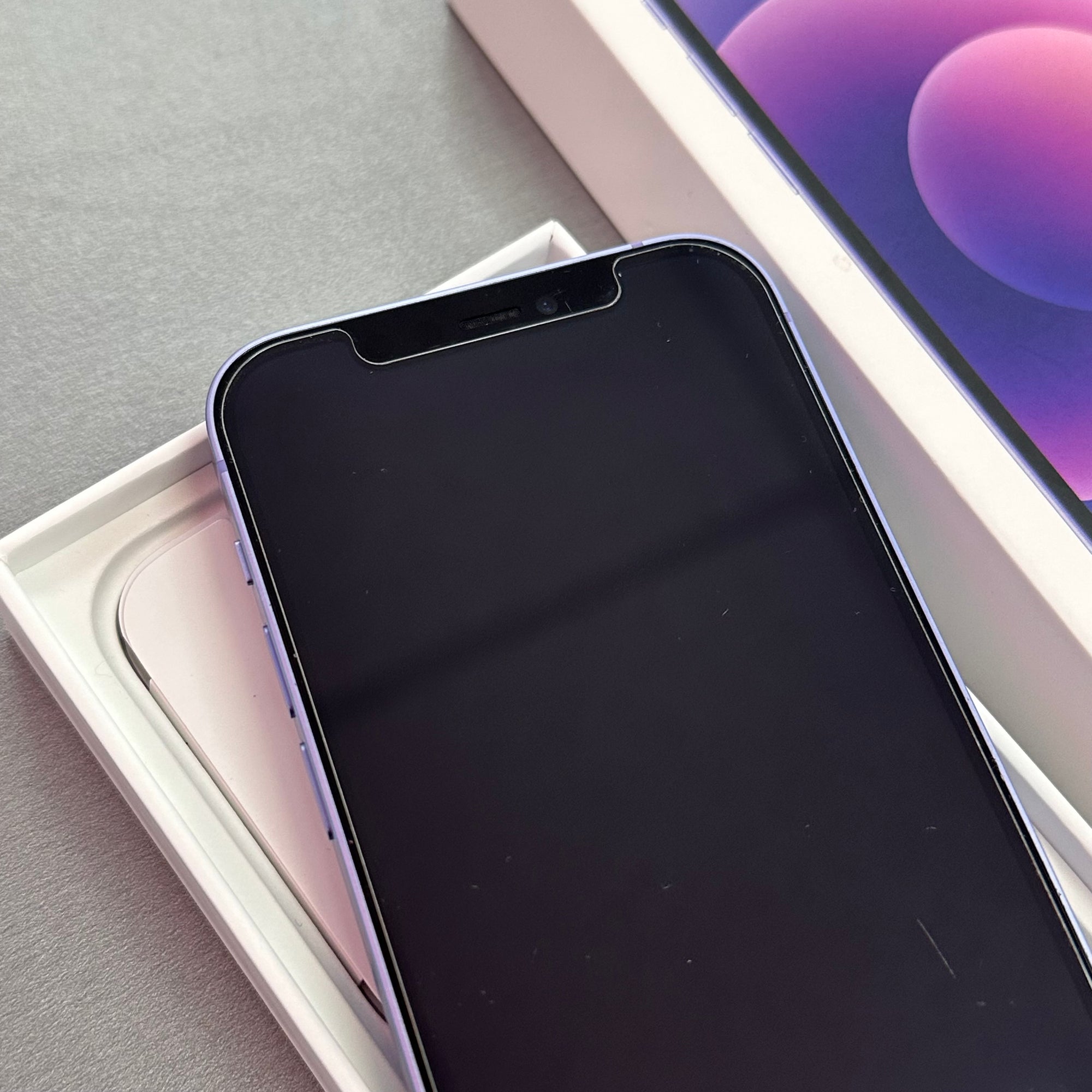 Apple iPhone 12 64GB Purple - 100% Battery Health