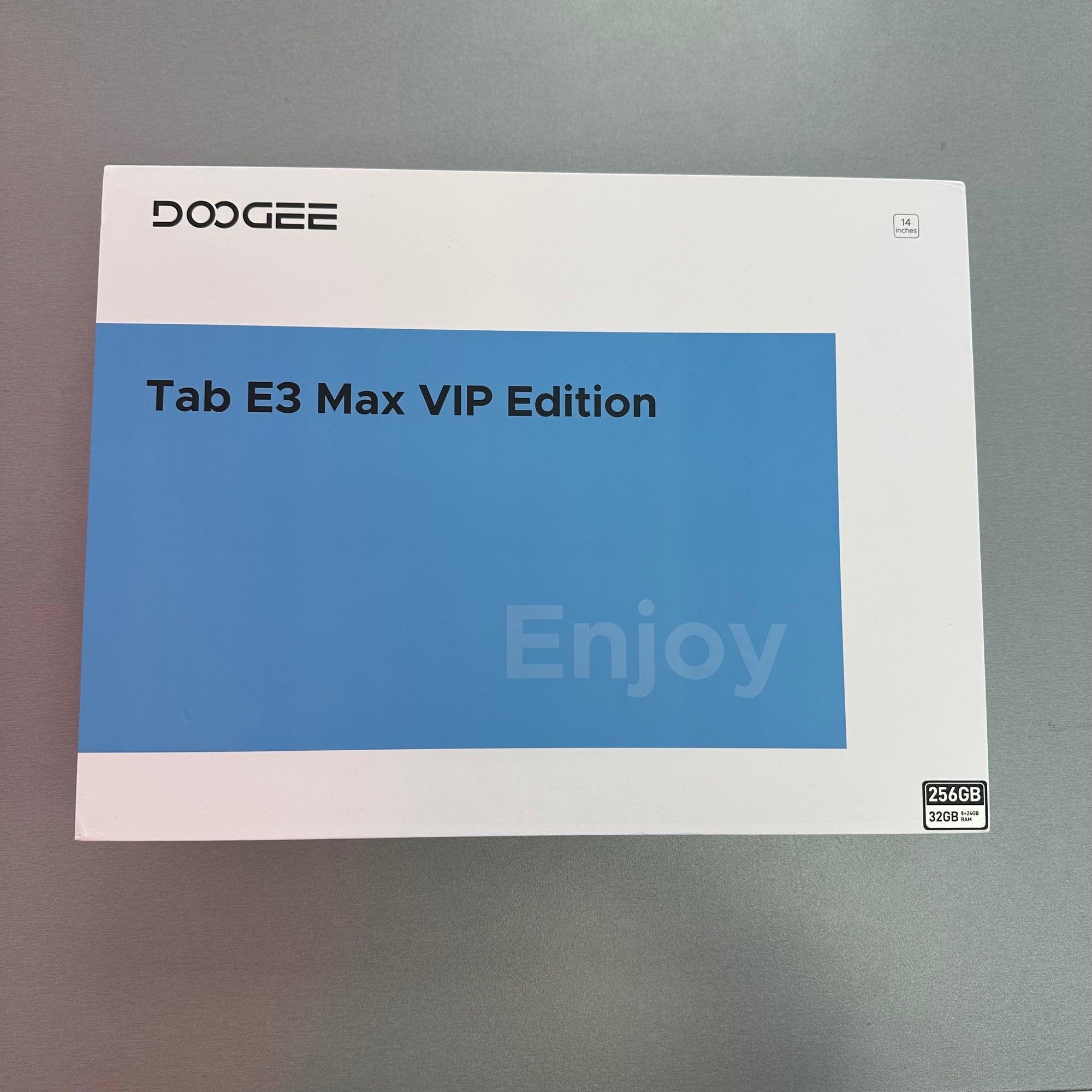 Doogee Tab E3 Max VIP Edition 14 inch 256GB - Android Tablet Free Accessories
