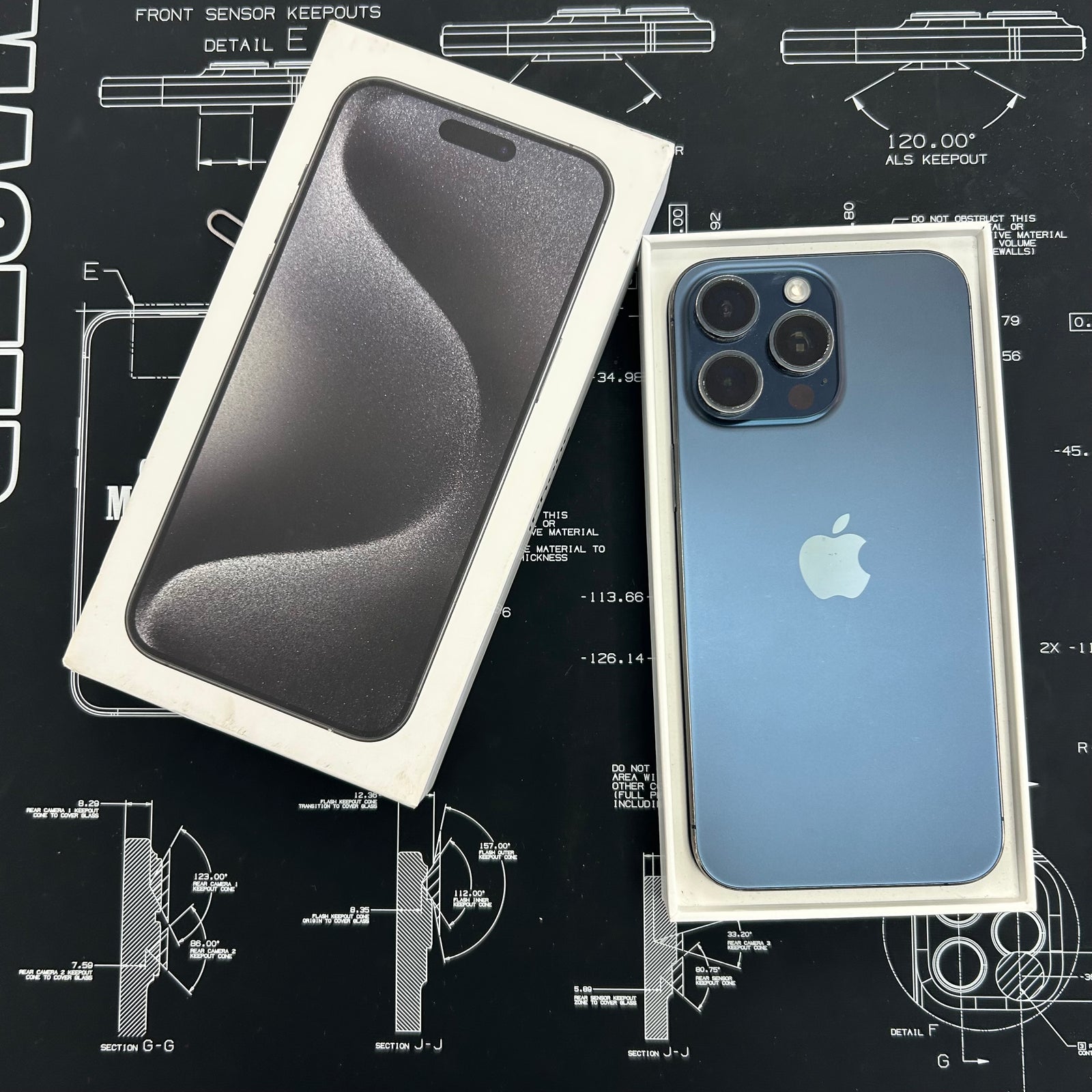 Apple iPhone 15 Pro Max 256GB Blue Titanium