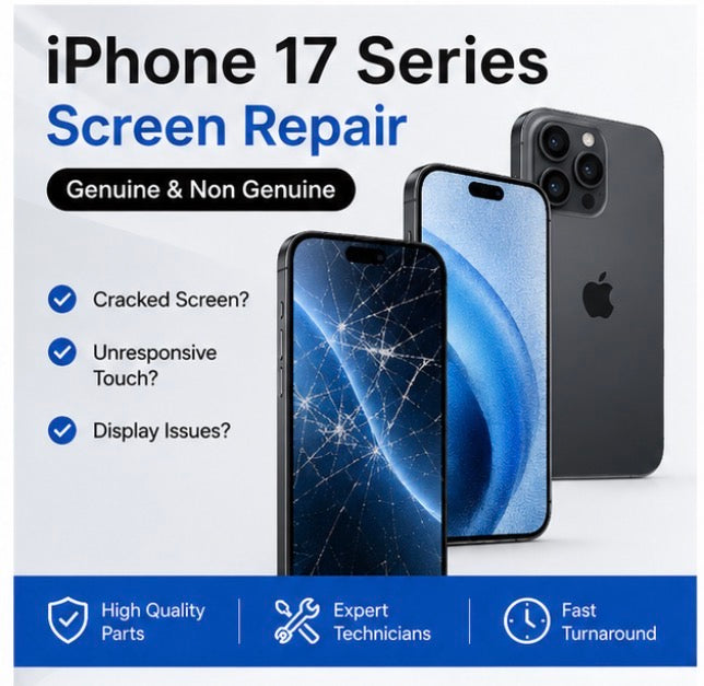 apple iPhone 17, 17 Pro, 17 Pro Max Screen Repair - Genuine &amp; Non Genuine