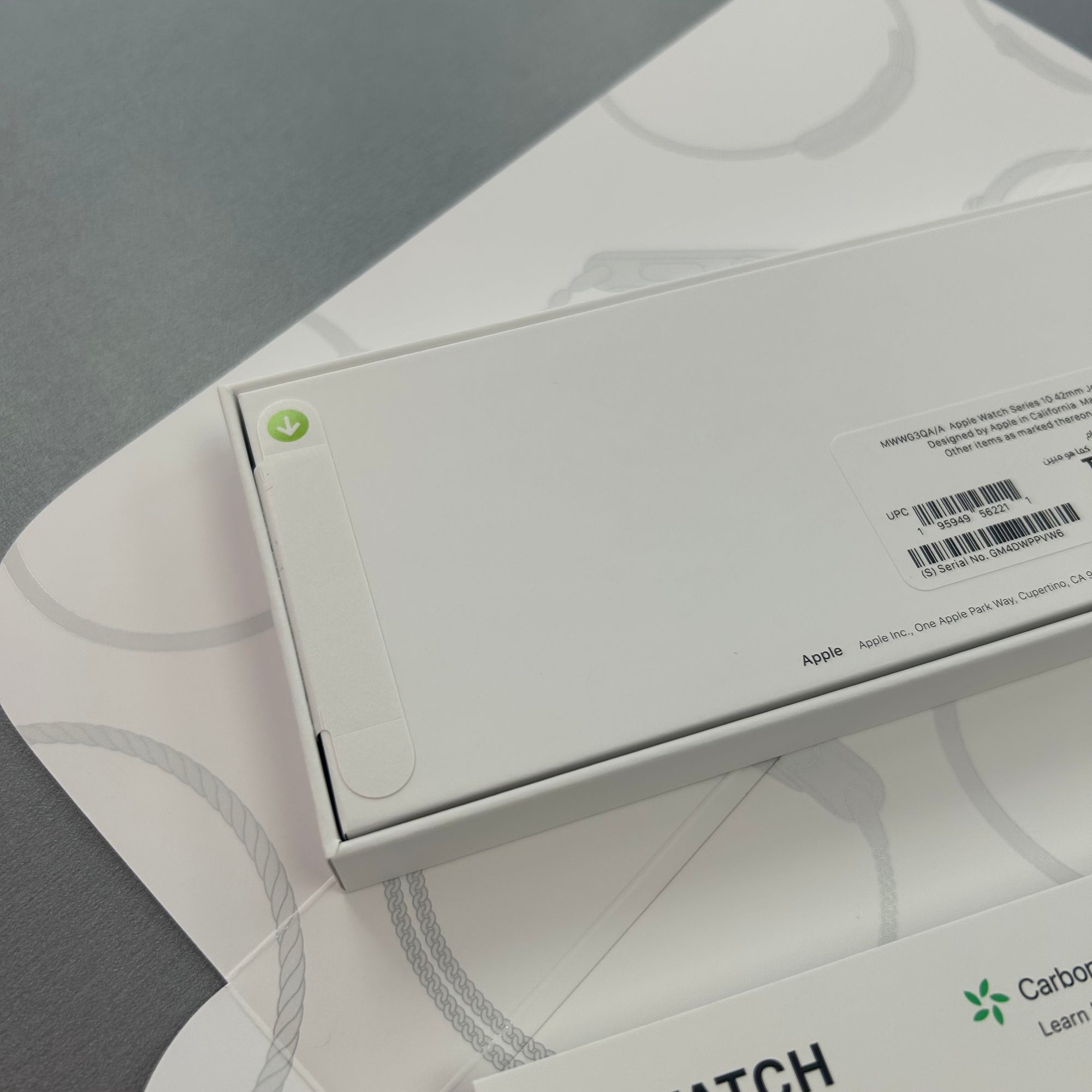 New Apple Watch Series 10, 42mm GPS Jet Black Aluminium Case