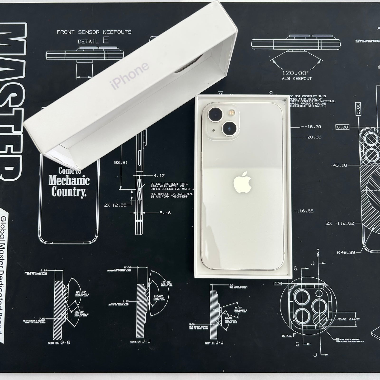 Apple iPhone 13 128GB White 100% Battery Health