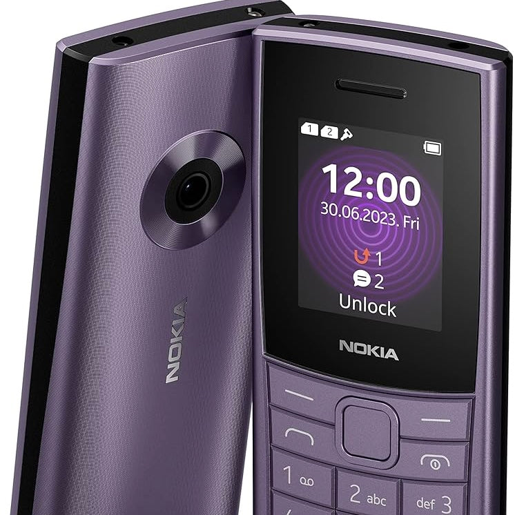 Nokia 110 4G Basic Mobile Phone (Black Only)