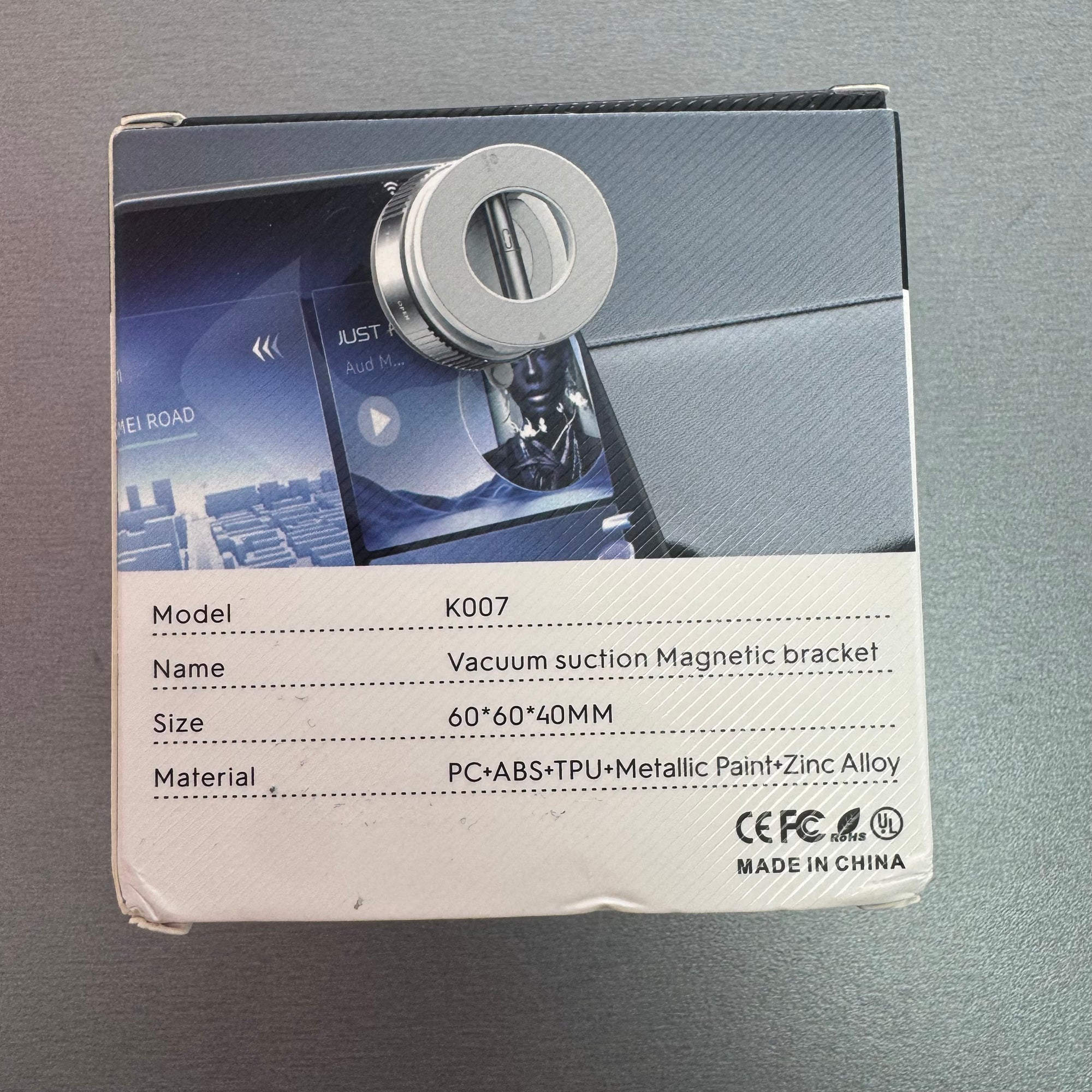 Vacuum Suction Magnetic Bracket