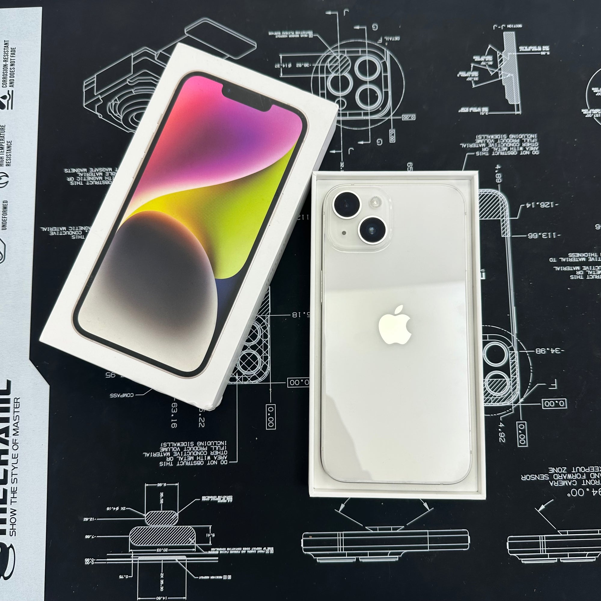 Apple iPhone 14 128GB - White &amp; 100% Battery Health