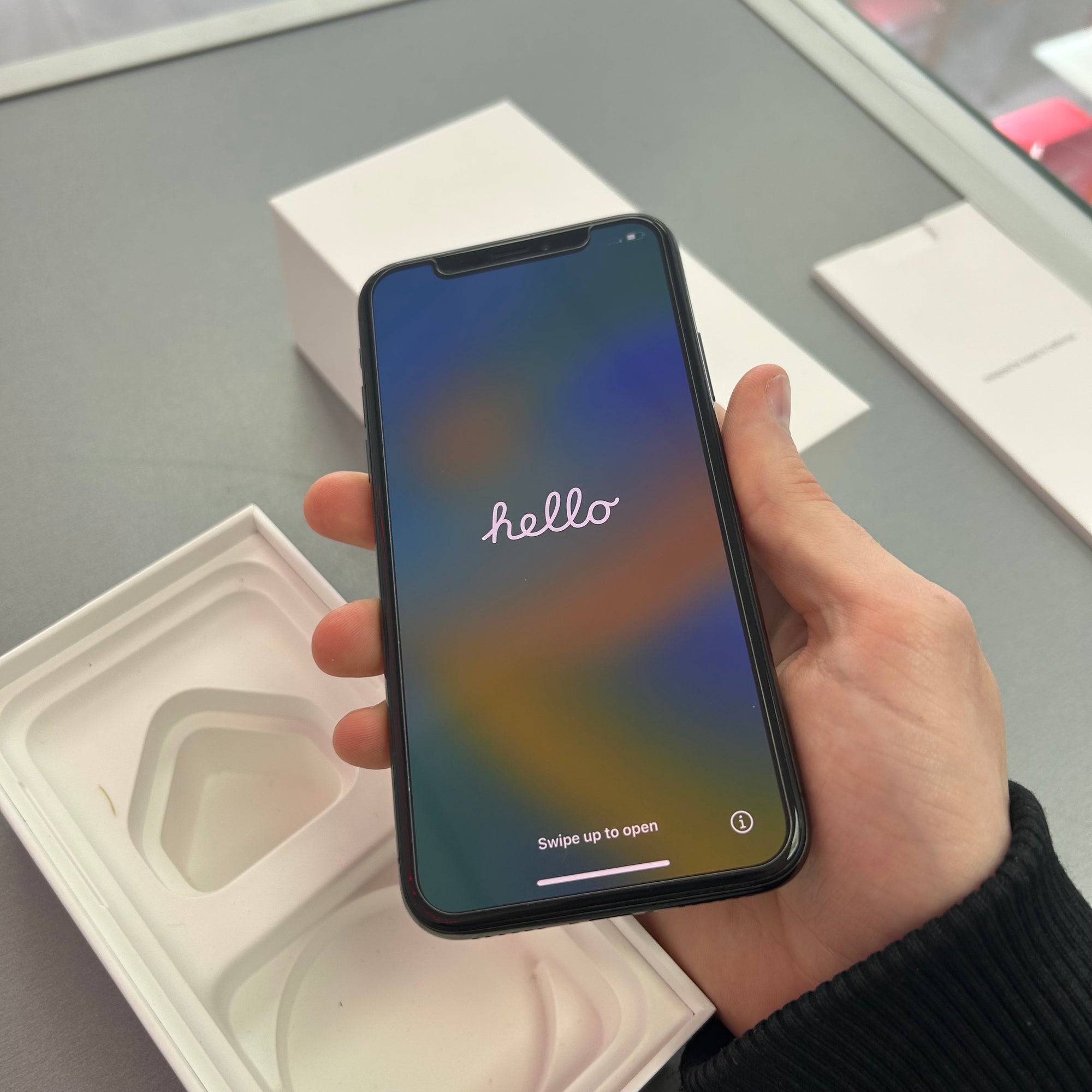 Apple iPhone X Space Grey 256GB - 100% Battery Health