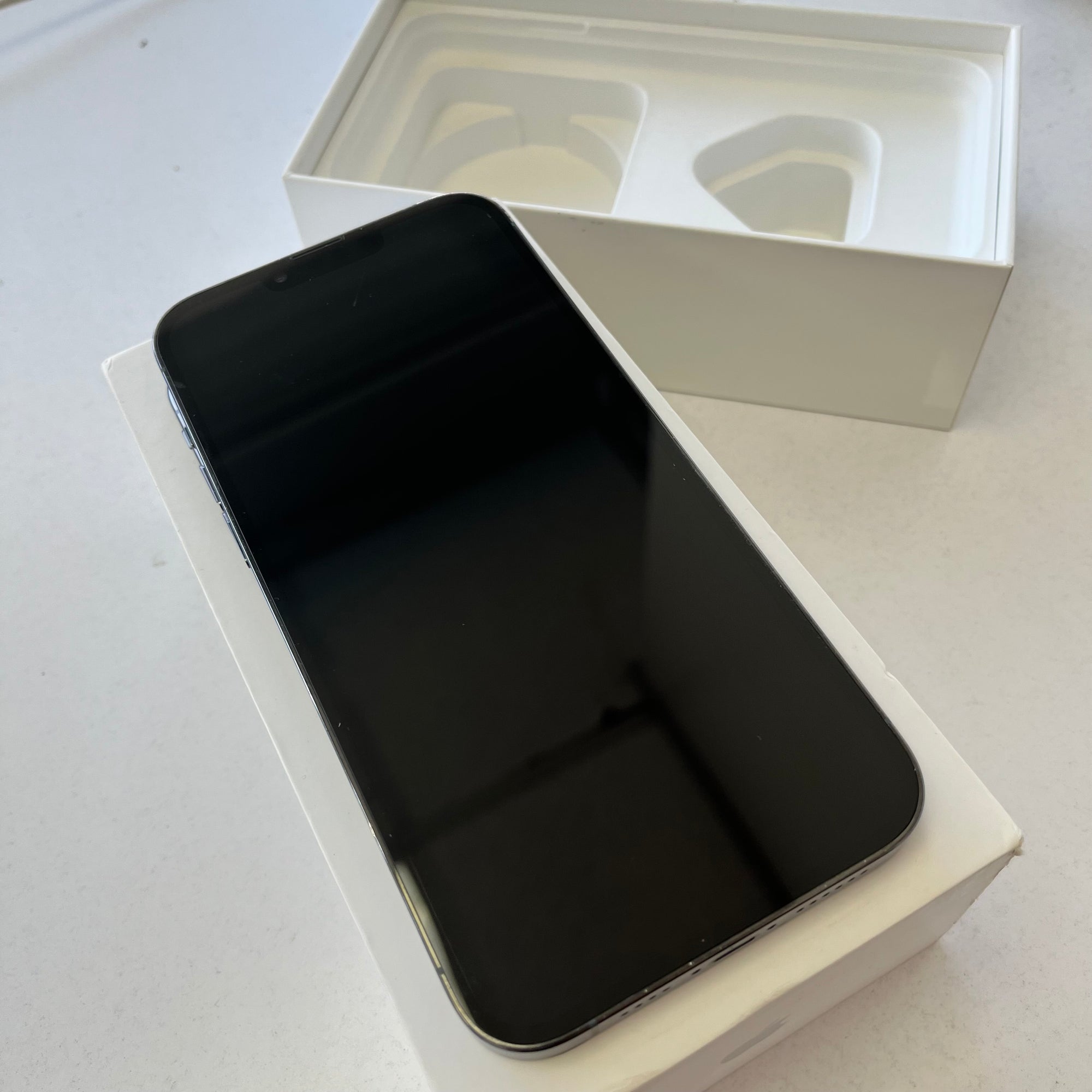 Apple iPhone 13 Pro Max 128GB Sierra Blue - 100% Battery Health