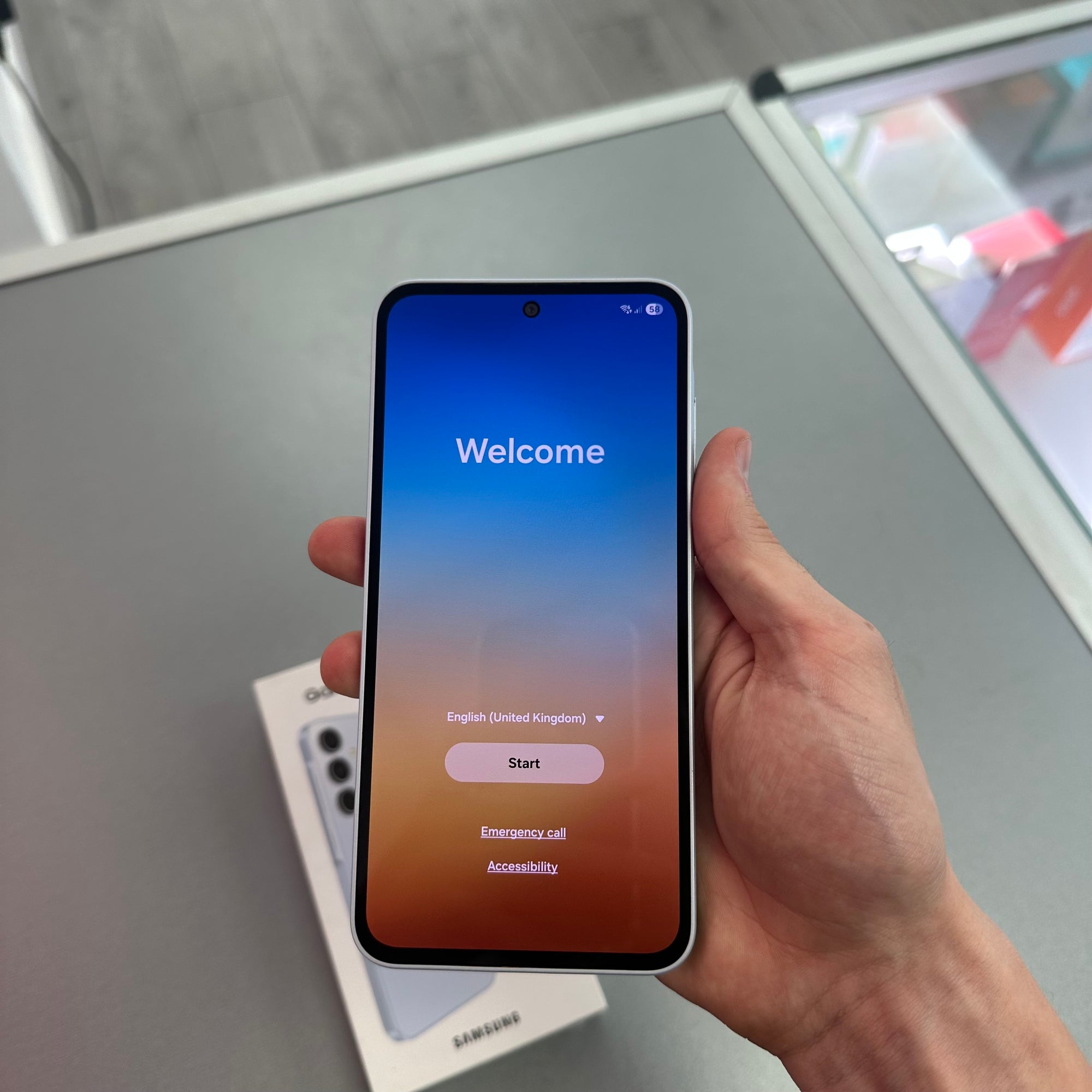 Samsung Galaxy A35 5G Awesome Iceblue 128GB