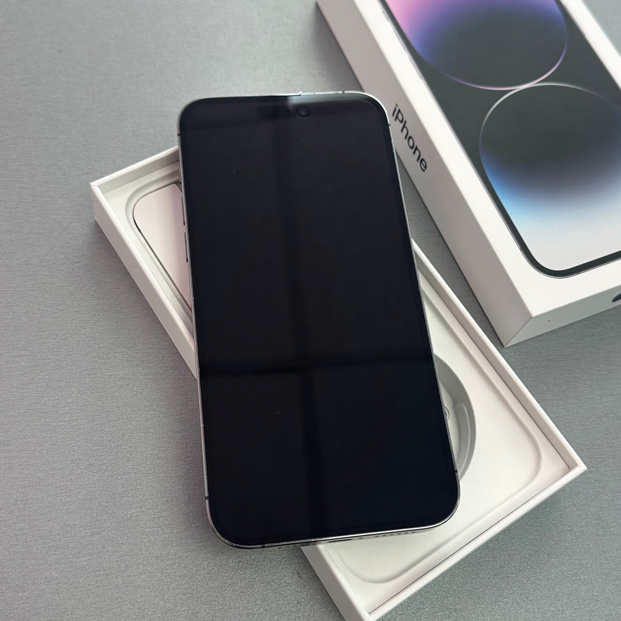 Apple iPhone 14 Pro Max Deep Purple 128GB - 100% Battery Health