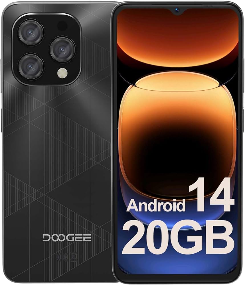 Doogee N55 Plus 128GB - Brand New Android Black or Silver