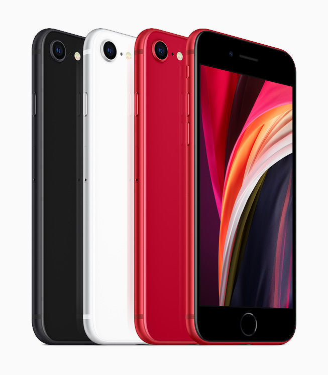 Apple iPhone SE 2020 64GB - High Battery Health - Black, White &amp; Red