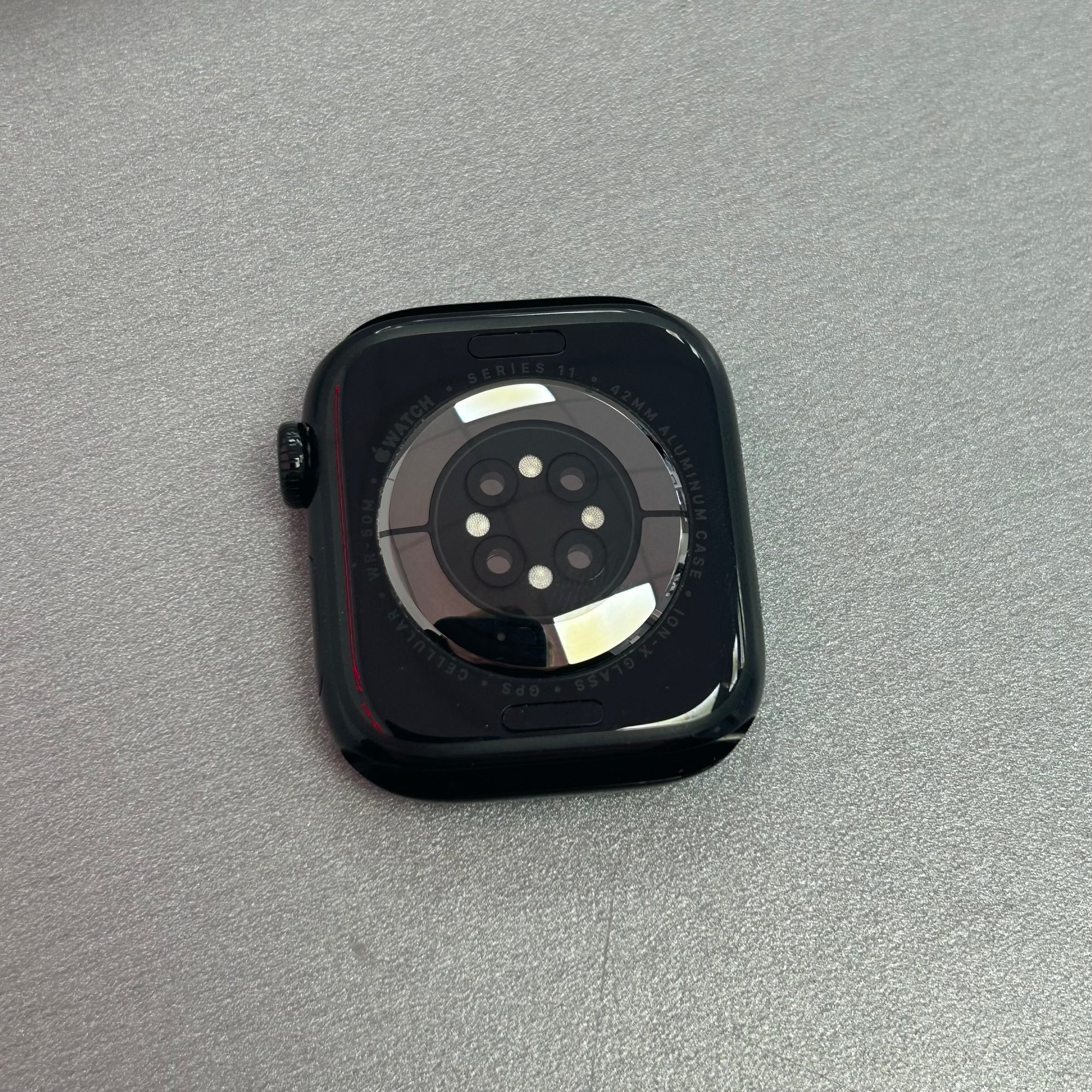 Apple Watch Series 11, 46mm GPS  &amp; Cellular Jet Black Aluminium Black Sports Band