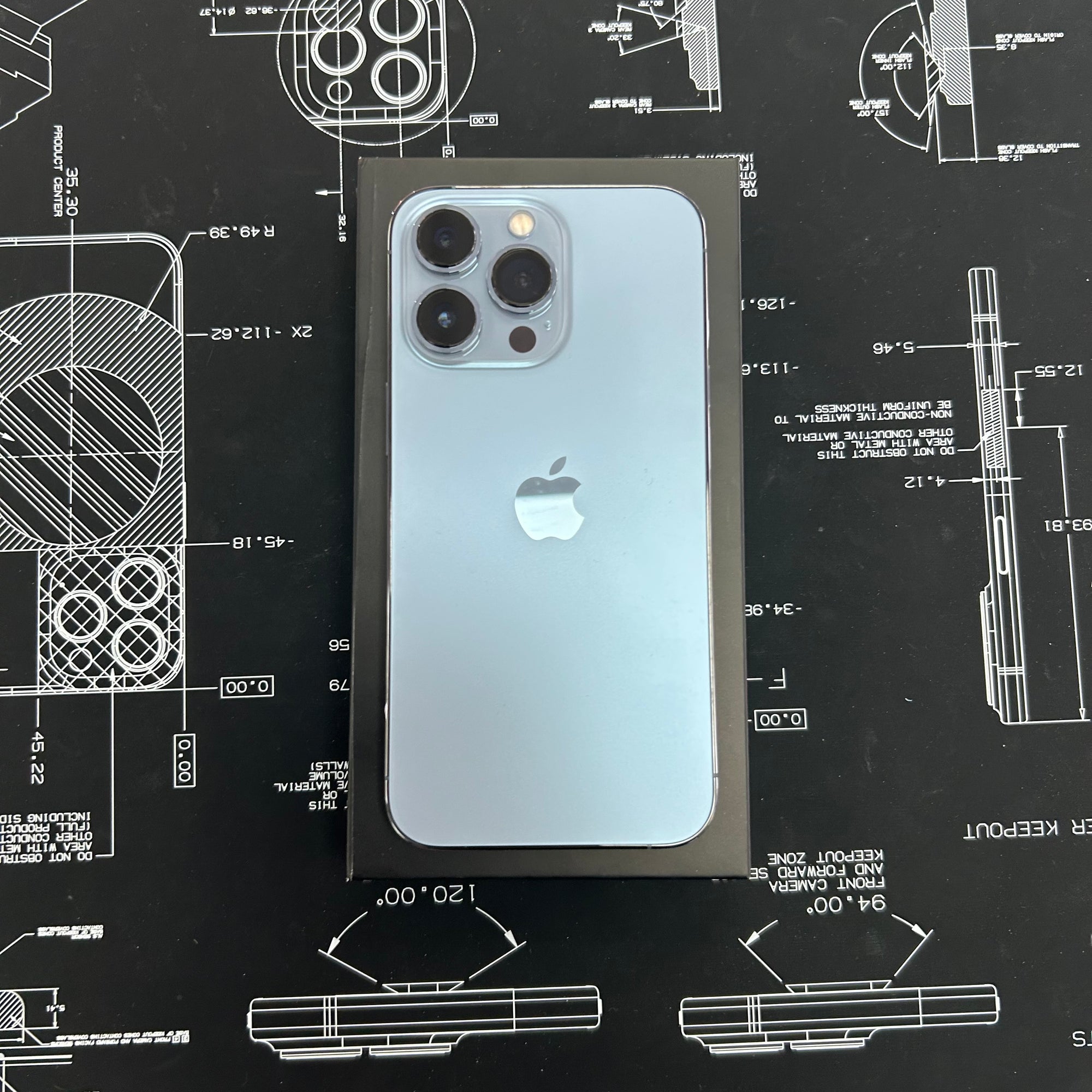 Apple iPhone 13 Pro 128GB Blue 100% Battery Health