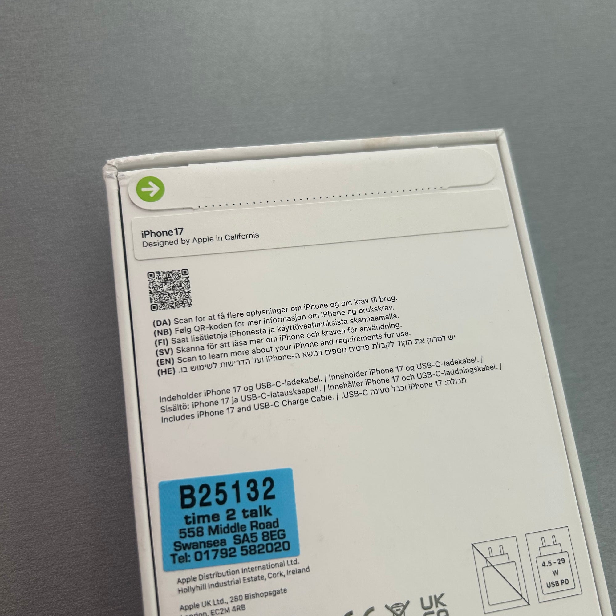 Sealed Brand New Apple iPhone 17 256GB Black