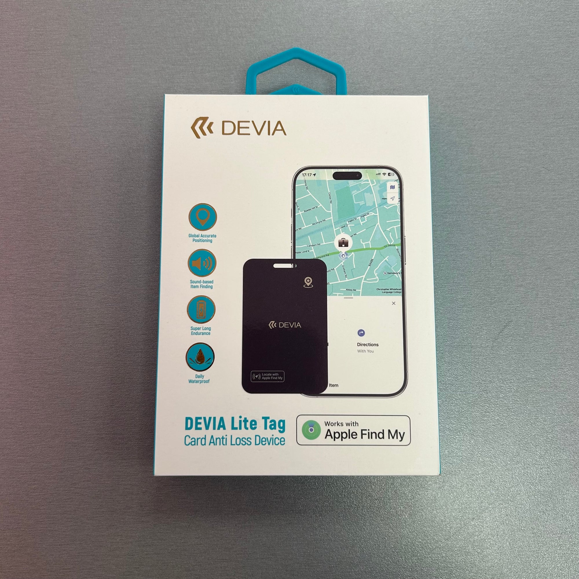 Devia Lite Tag - Card Sized - Anti Loss Tracking Device