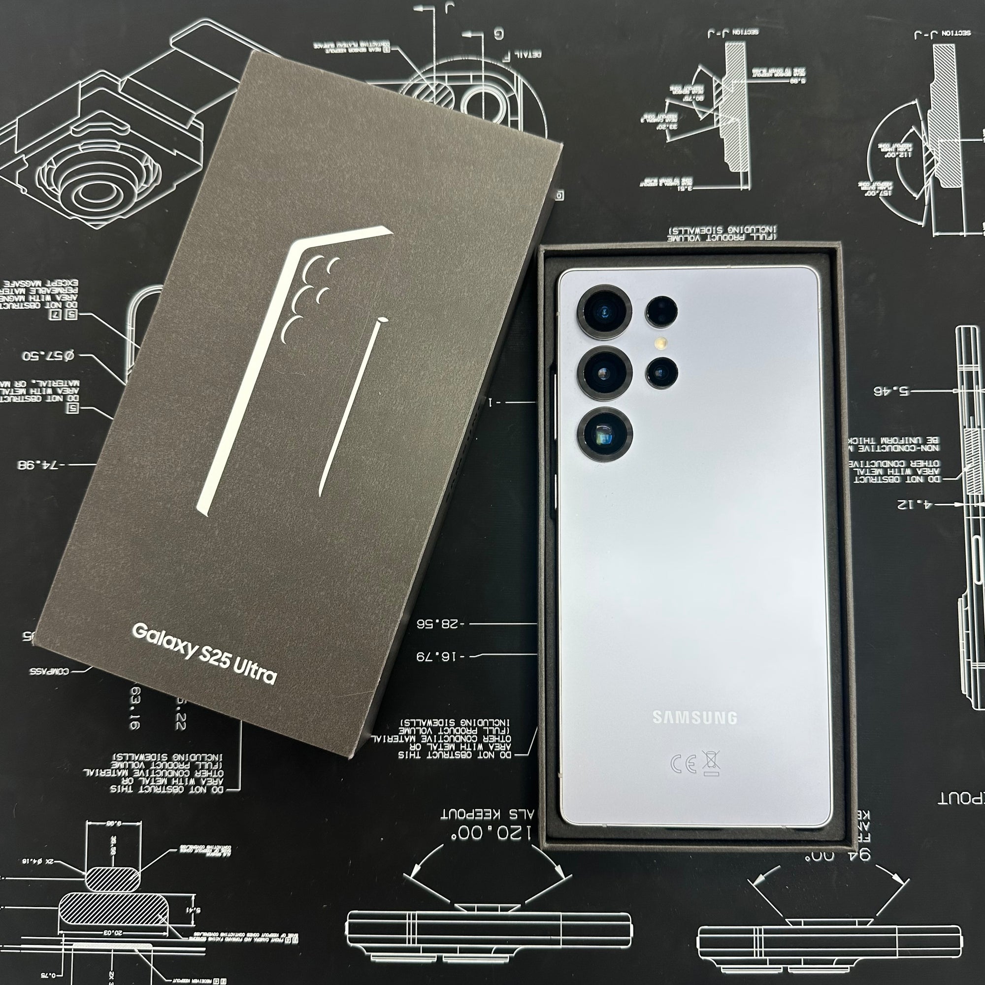 Samsung Galaxy S25 Ultra 256GB in Titanium Blue