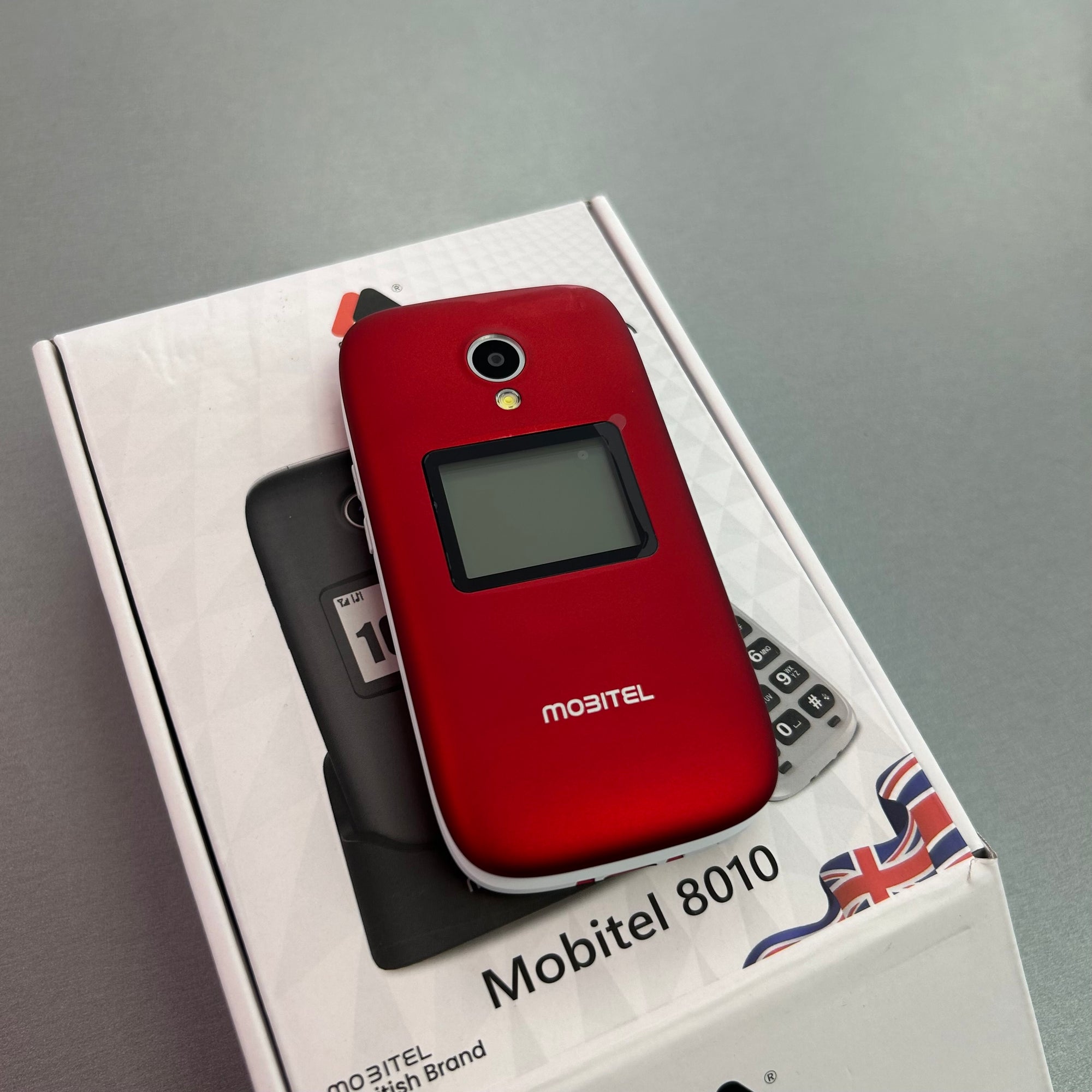 Mobitel 8010 Unlocked Basic Flip Phone for Elderly