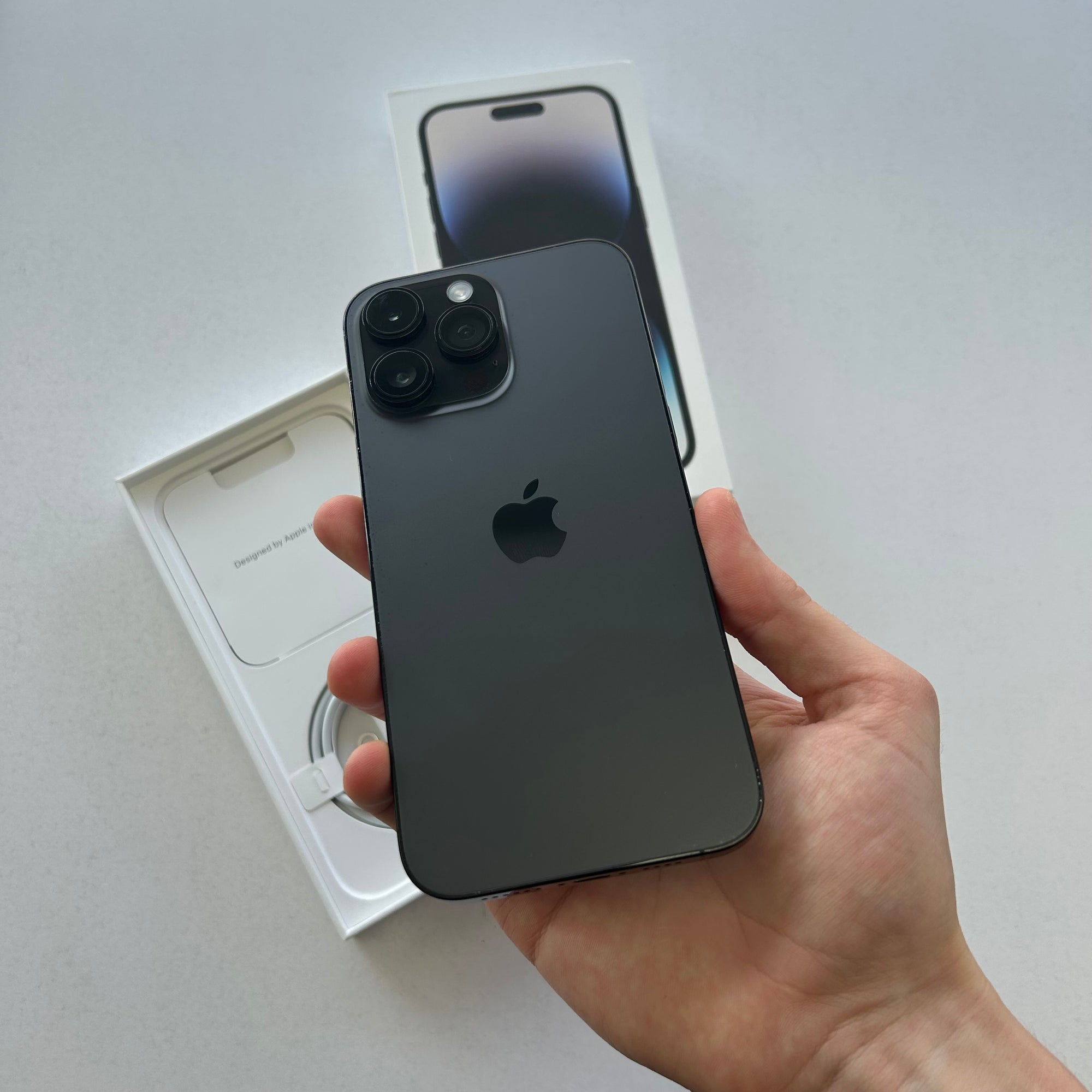 Apple iPhone 14 Pro Max Space Black 128GB - 100% Battery Health