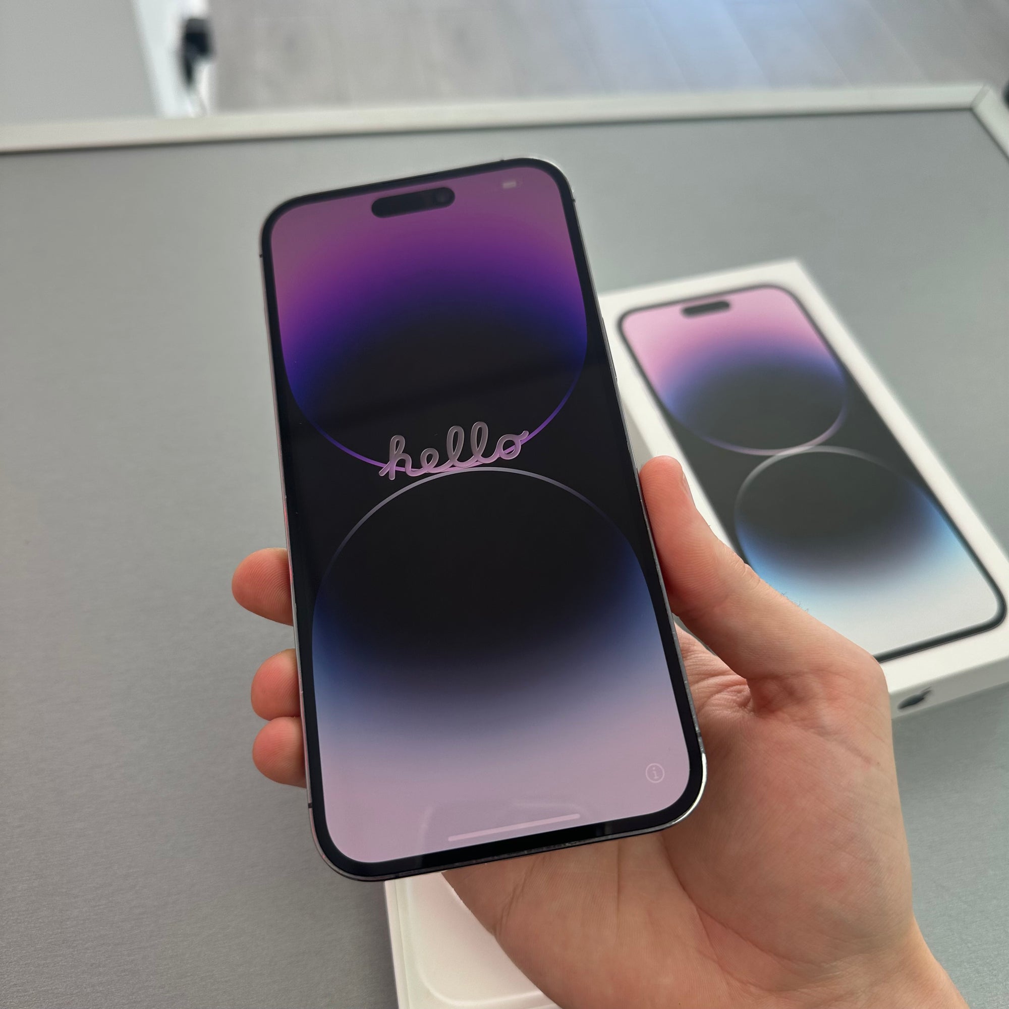 Apple iPhone 14 Pro Max Deep Purple 128GB - 100% Battery Health