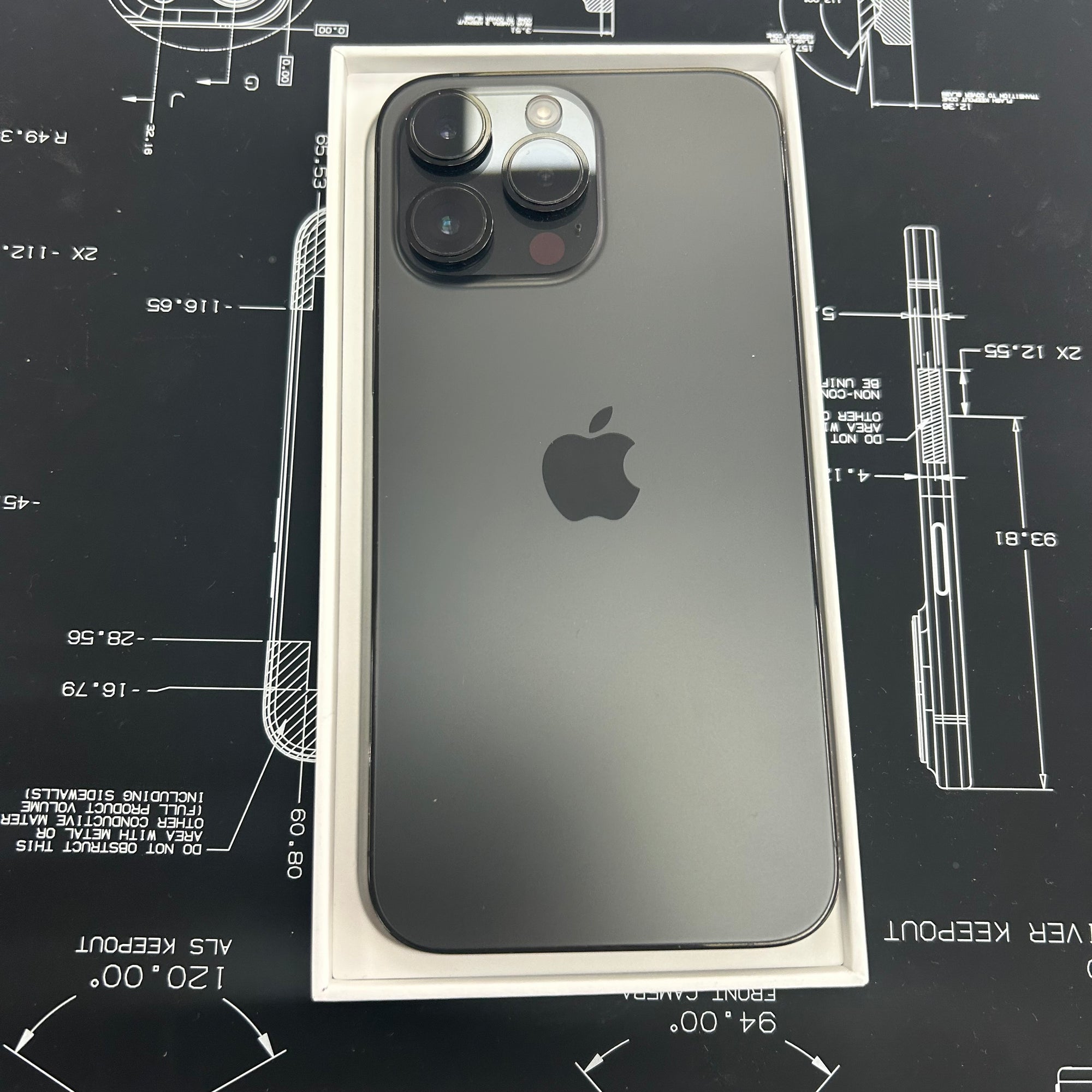 Apple iPhone 14 Pro Max Black 128GB - 100% Battery Health