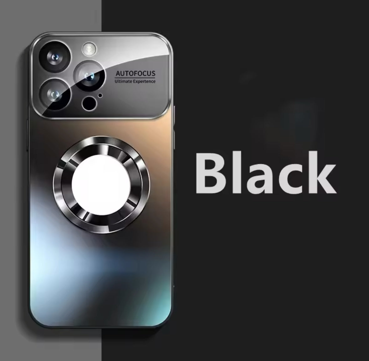 Luxury Titanium Magsafe Rear Case &amp; camera lens protection for iPhone