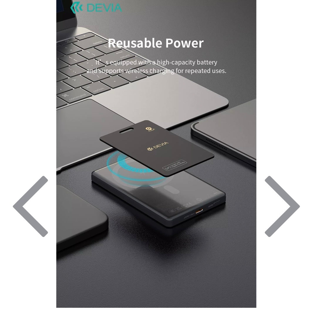 Devia Lite Tag - Card Sized - Anti Loss Tracking Device