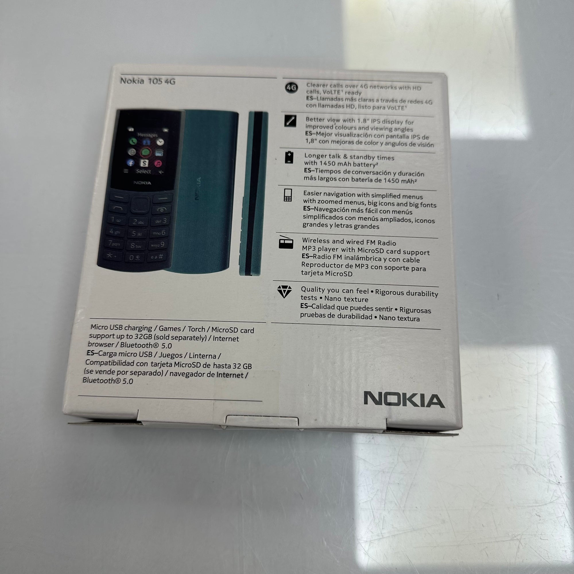 Nokia 105 Basic Mobile Phone 4G version