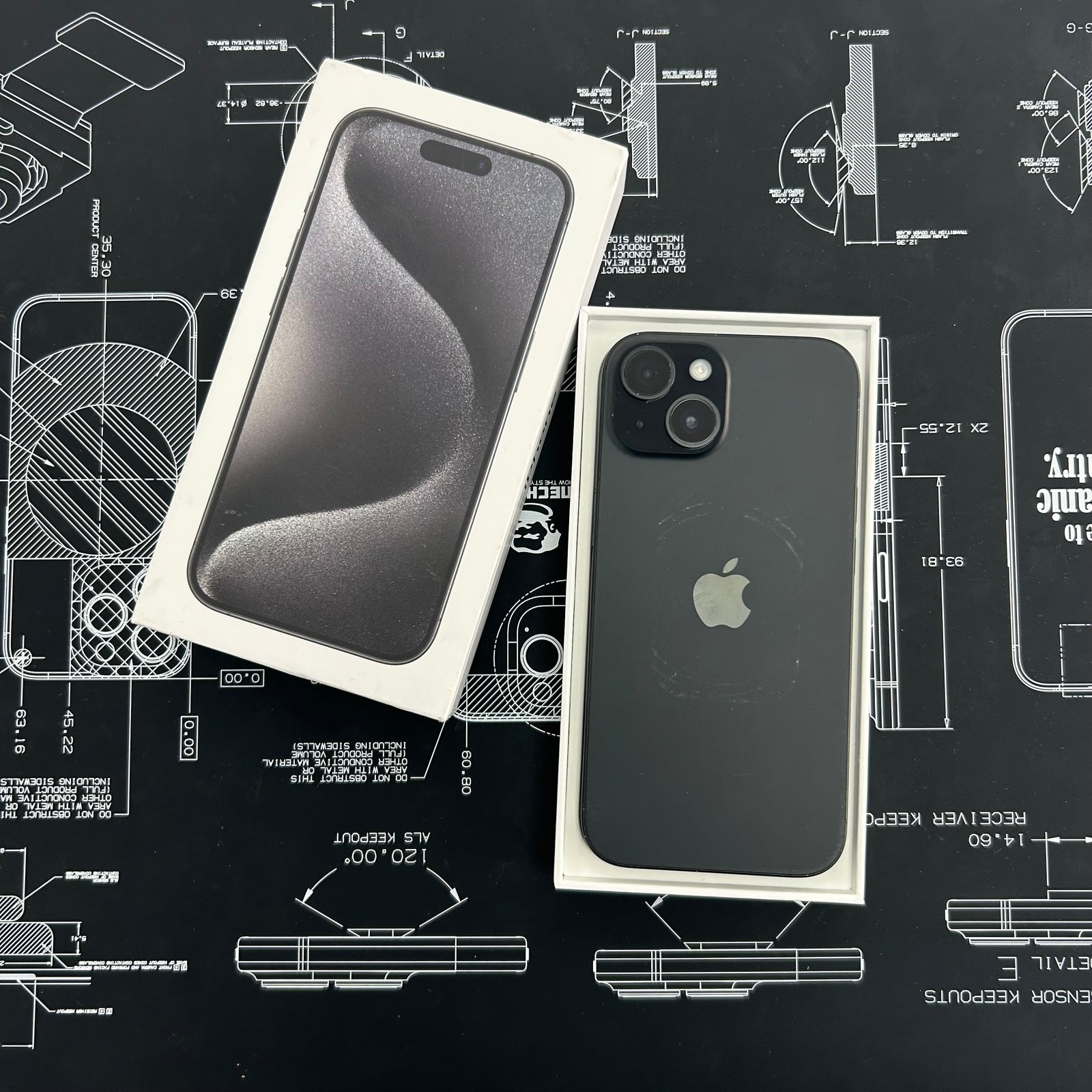 Apple iPhone 15 128GB Black - 90% Battery Health